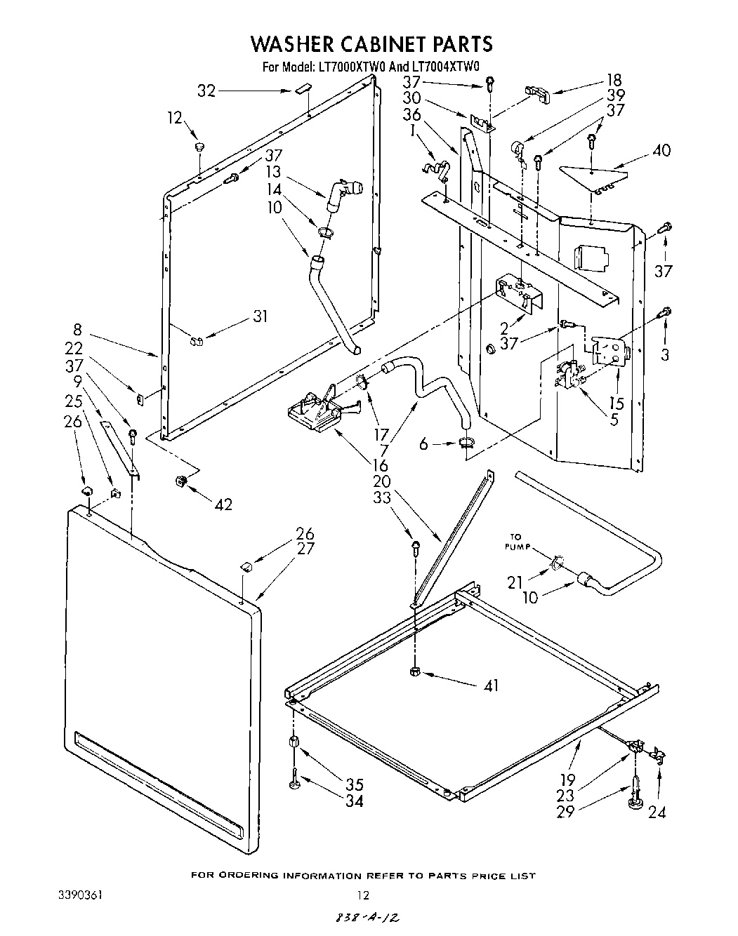 08 - WASHER CABINET