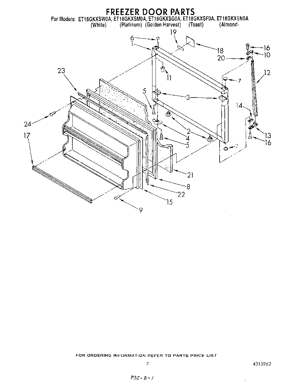 06 - FREEZER DOOR