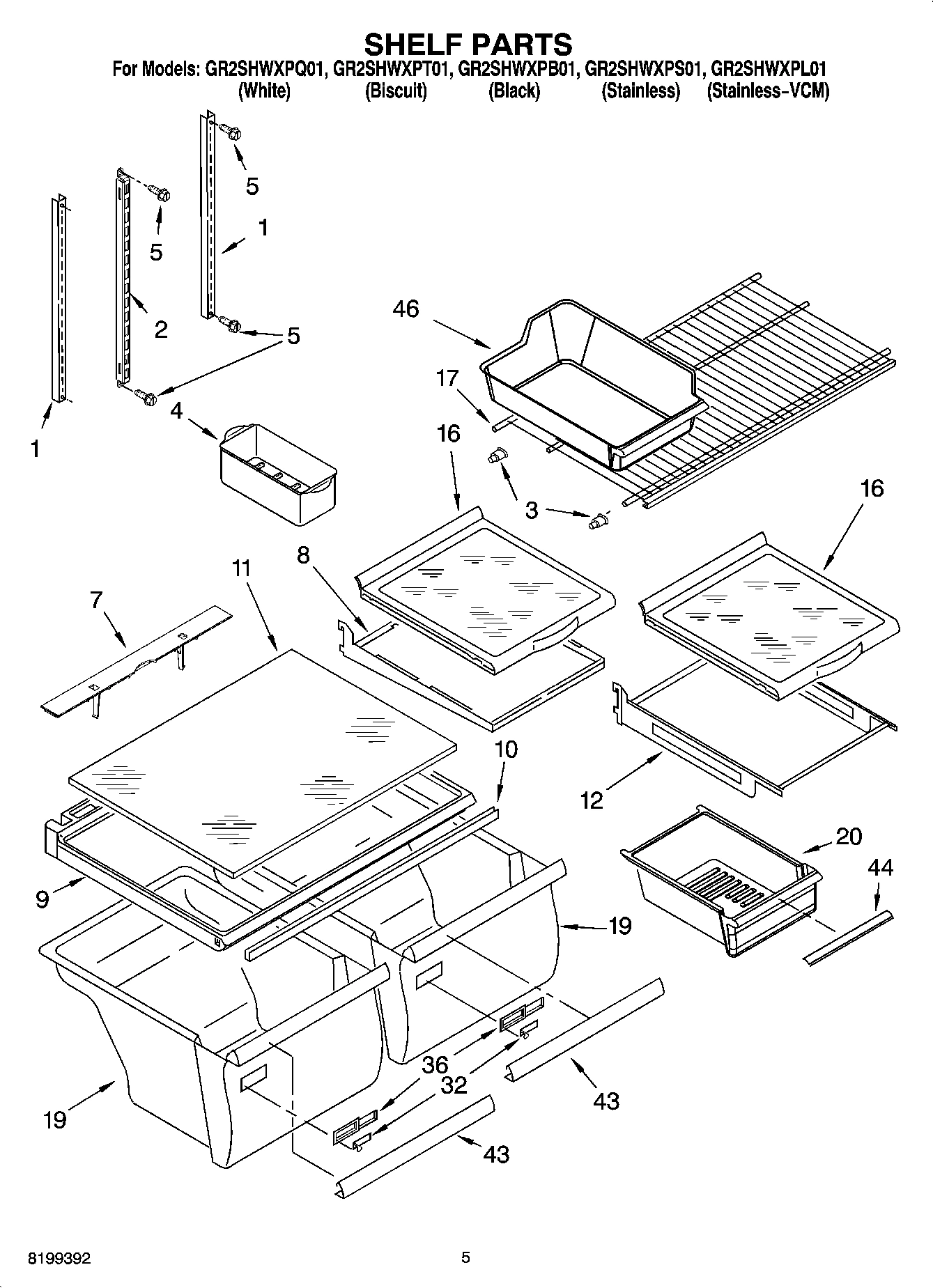 03 - SHELF PARTS