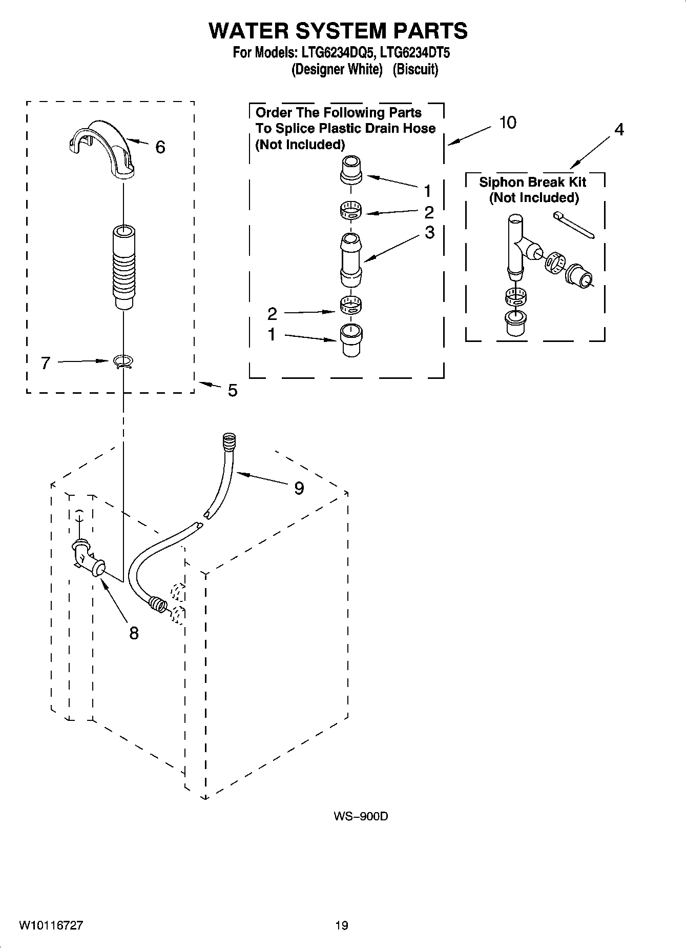 13 - WATER SYSTEM PARTS
