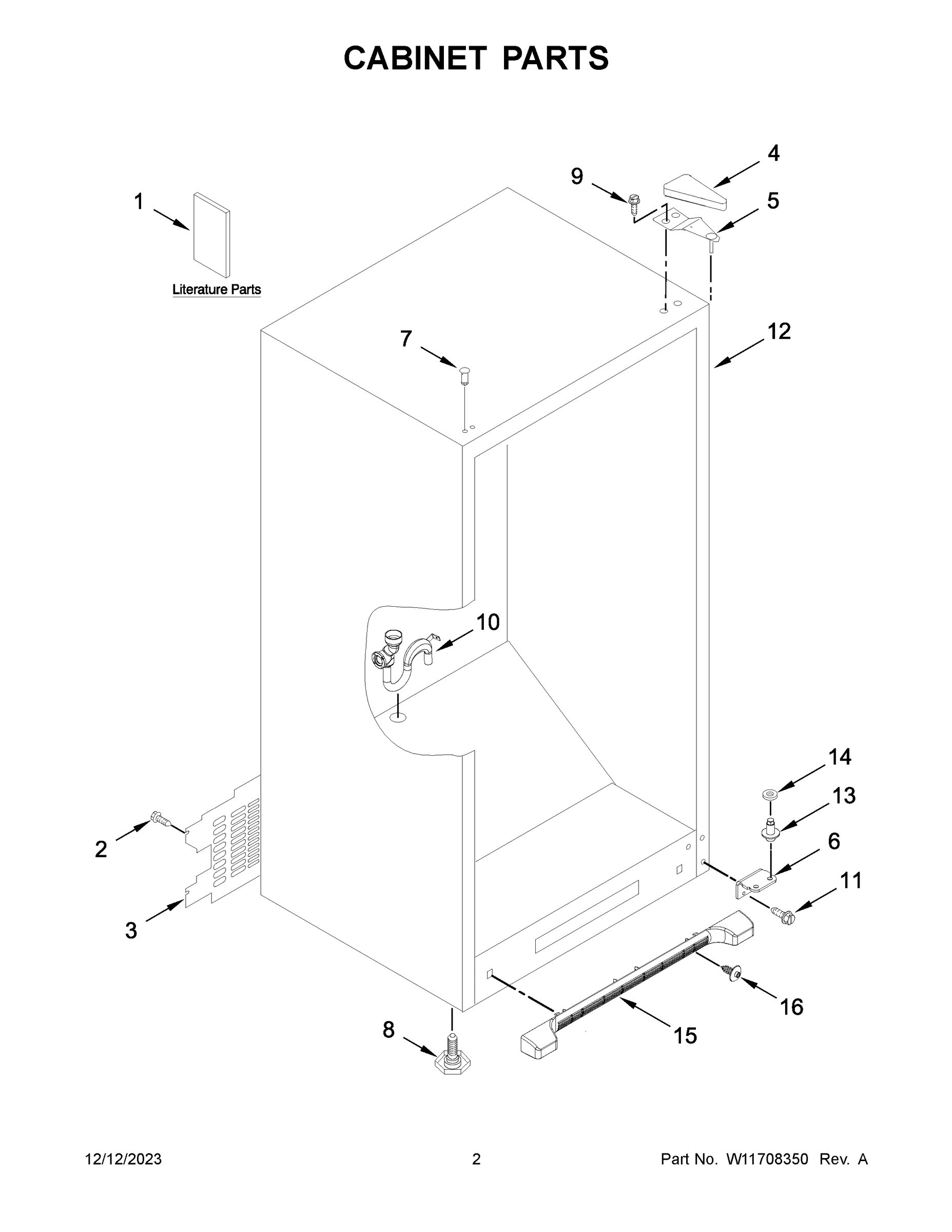 02 - CABINET PARTS