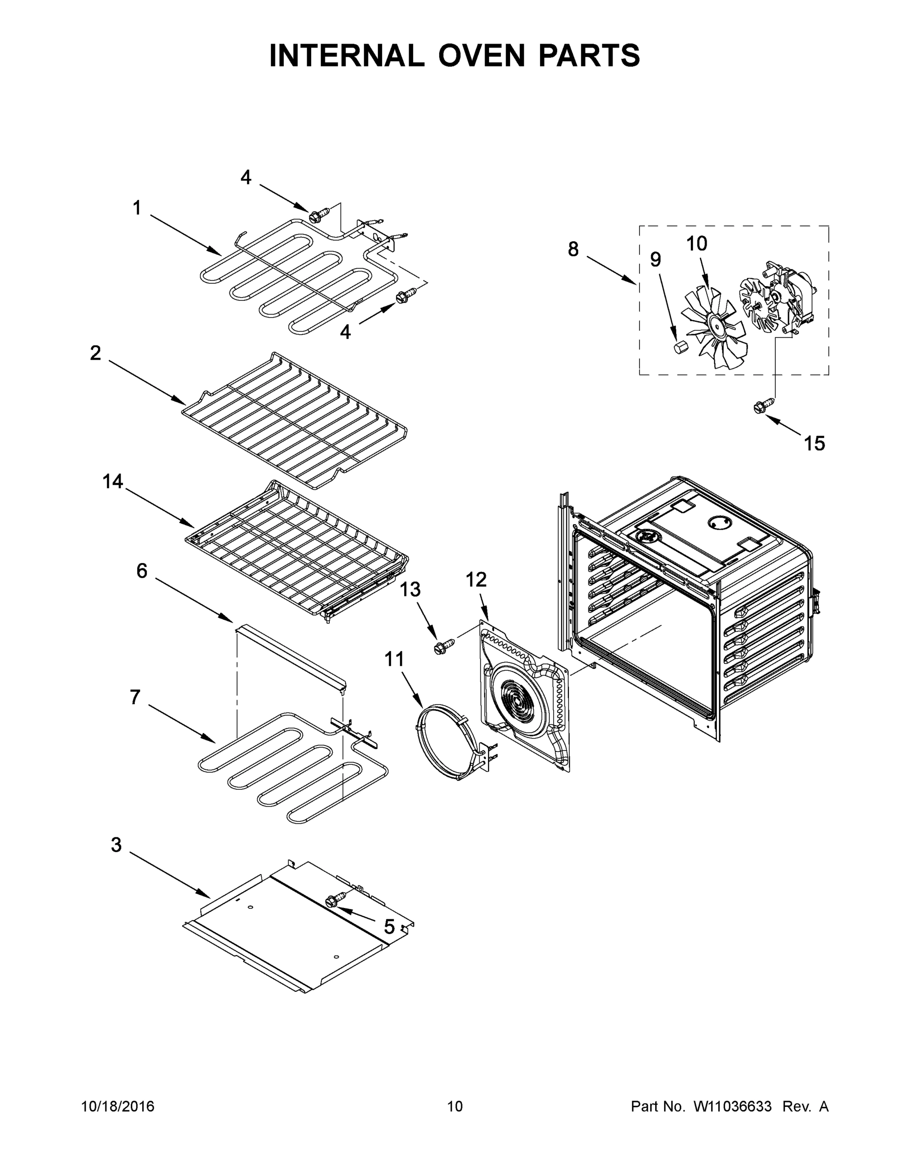 06 - INTERNAL OVEN PARTS