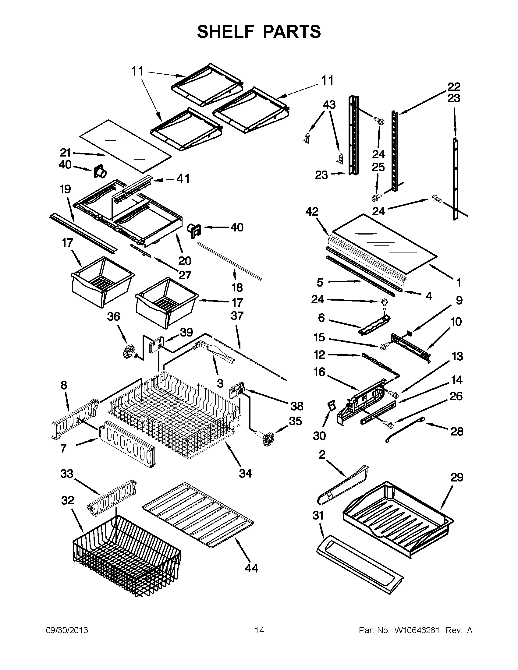 08 - SHELF PARTS