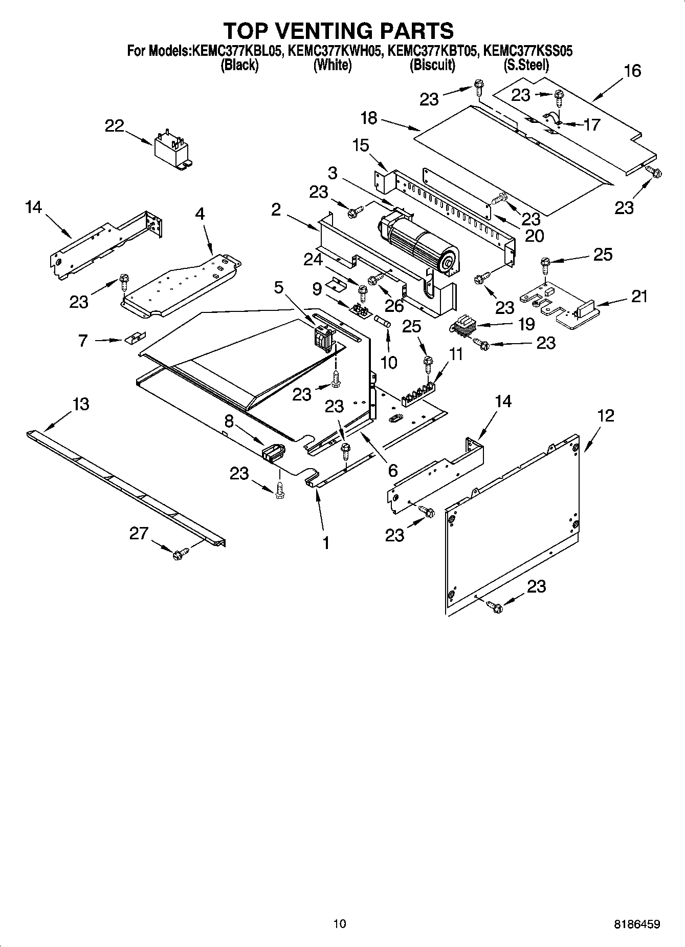 08 - TOP VENTING PARTS