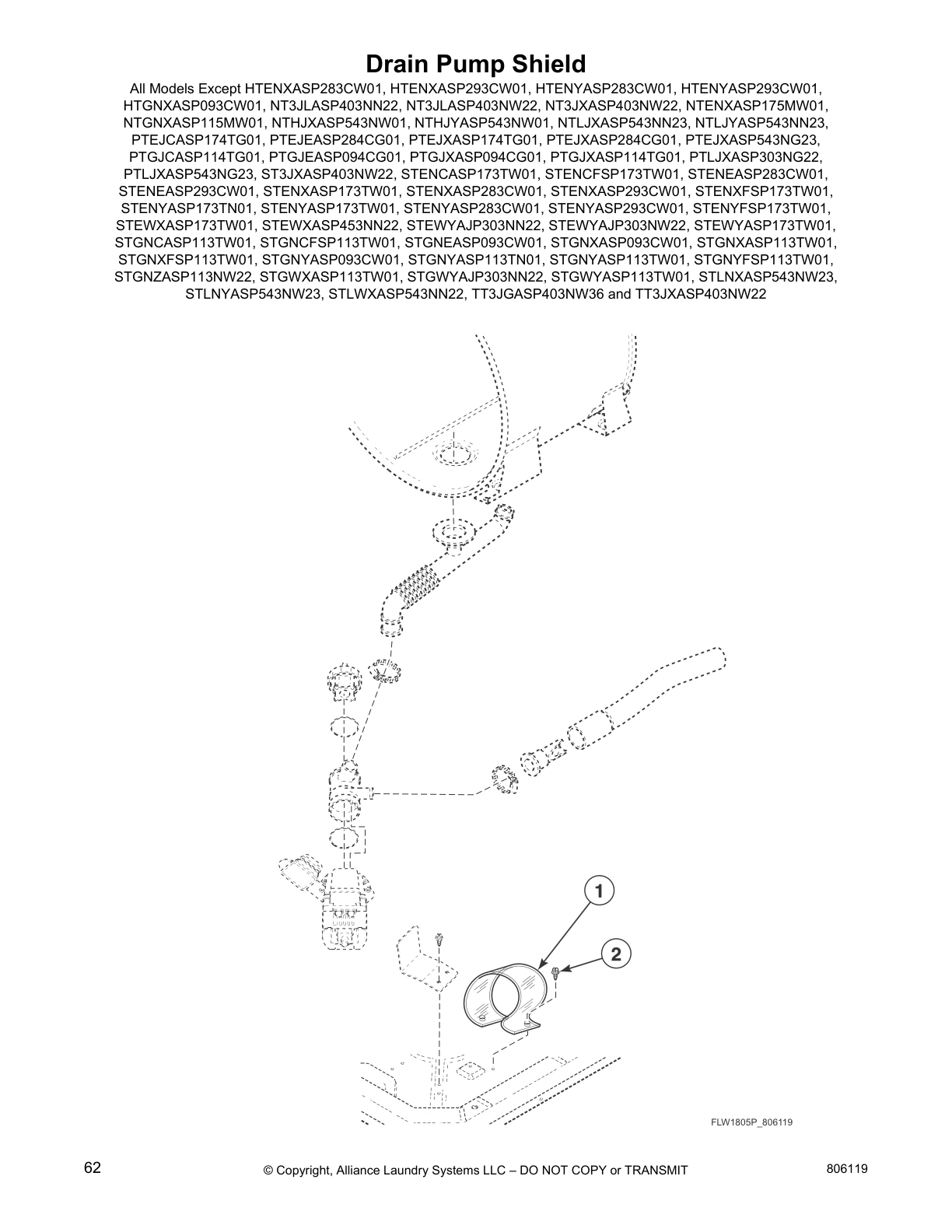 Drain Pump Shield