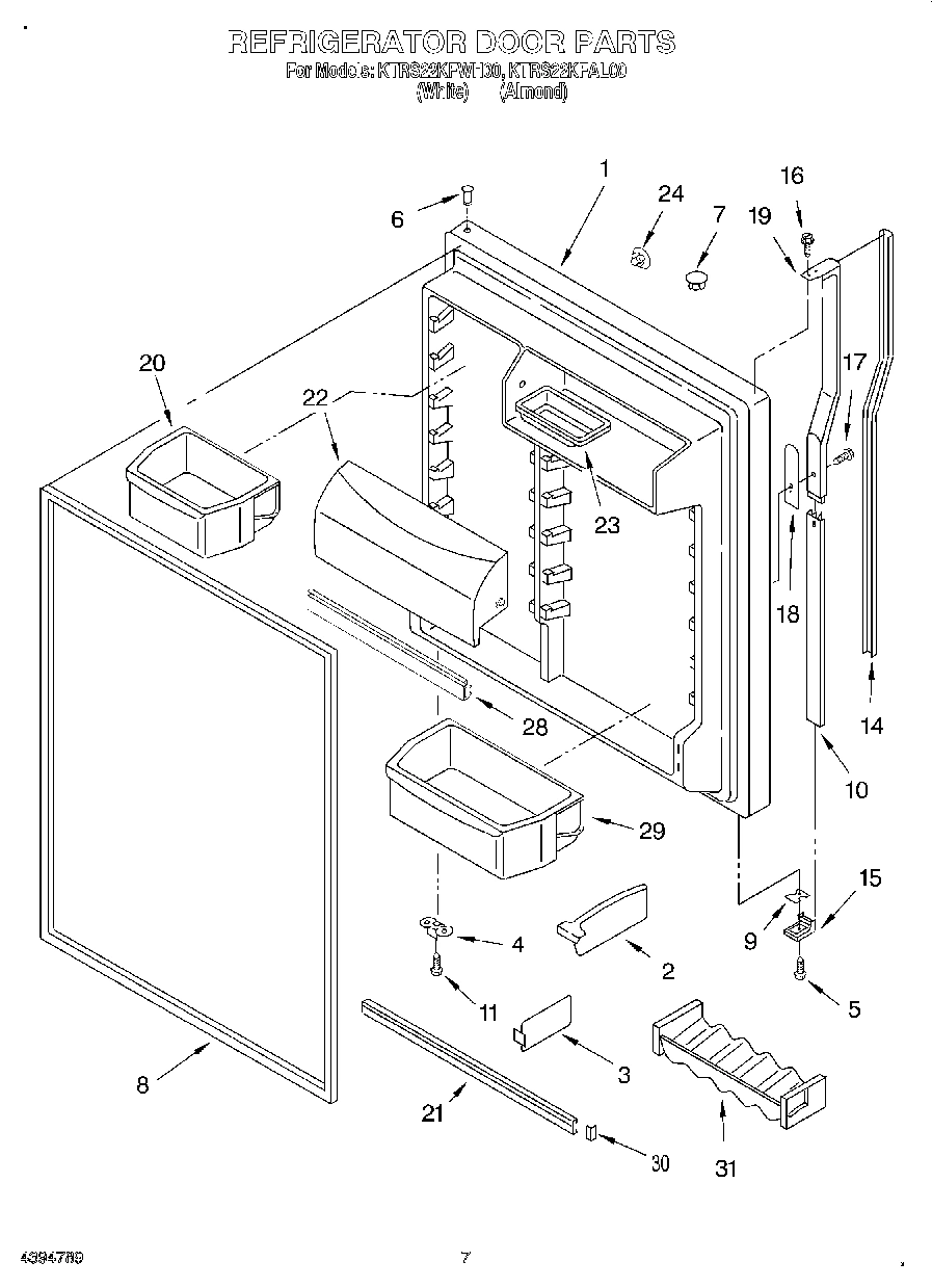 04 - REFRIGERATOR DOOR