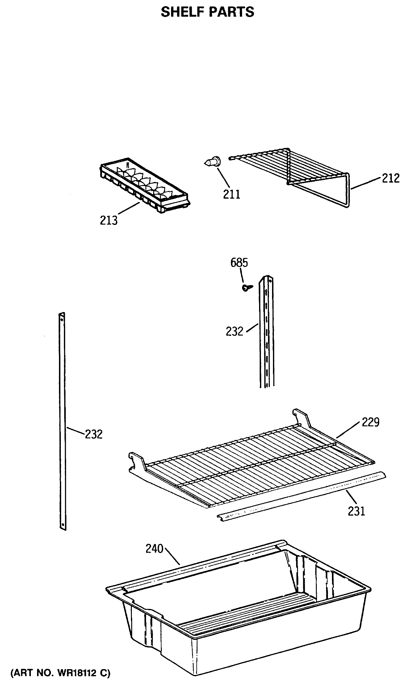 SHELF PARTS