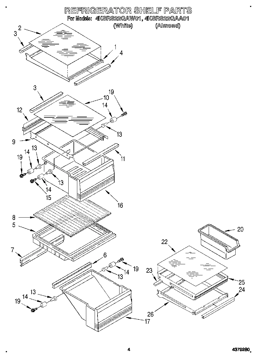 03 - REFRIGERATOR SHELF