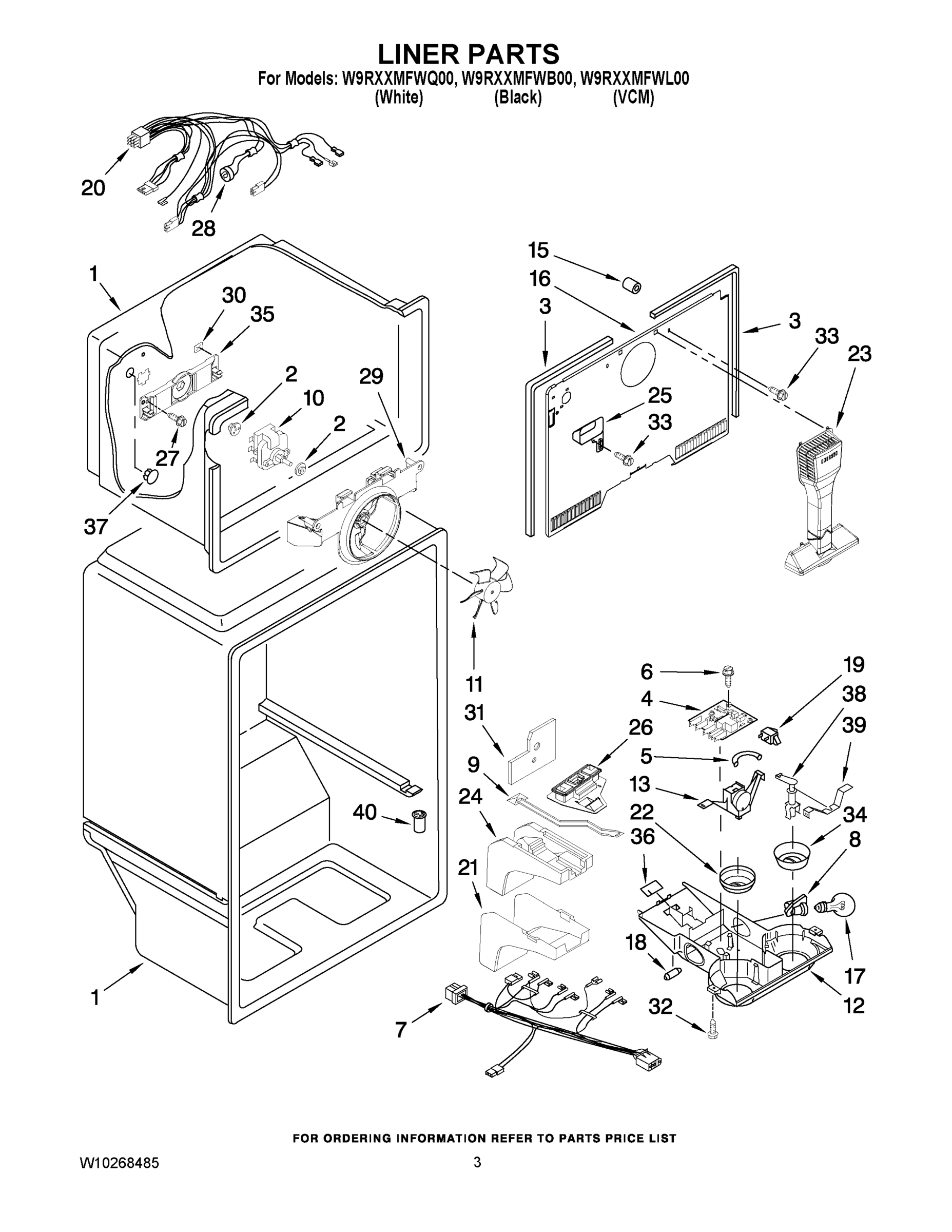 02 - LINER PARTS