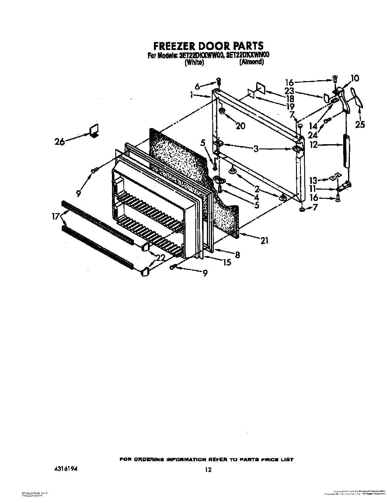 09 - FREEZER DOOR