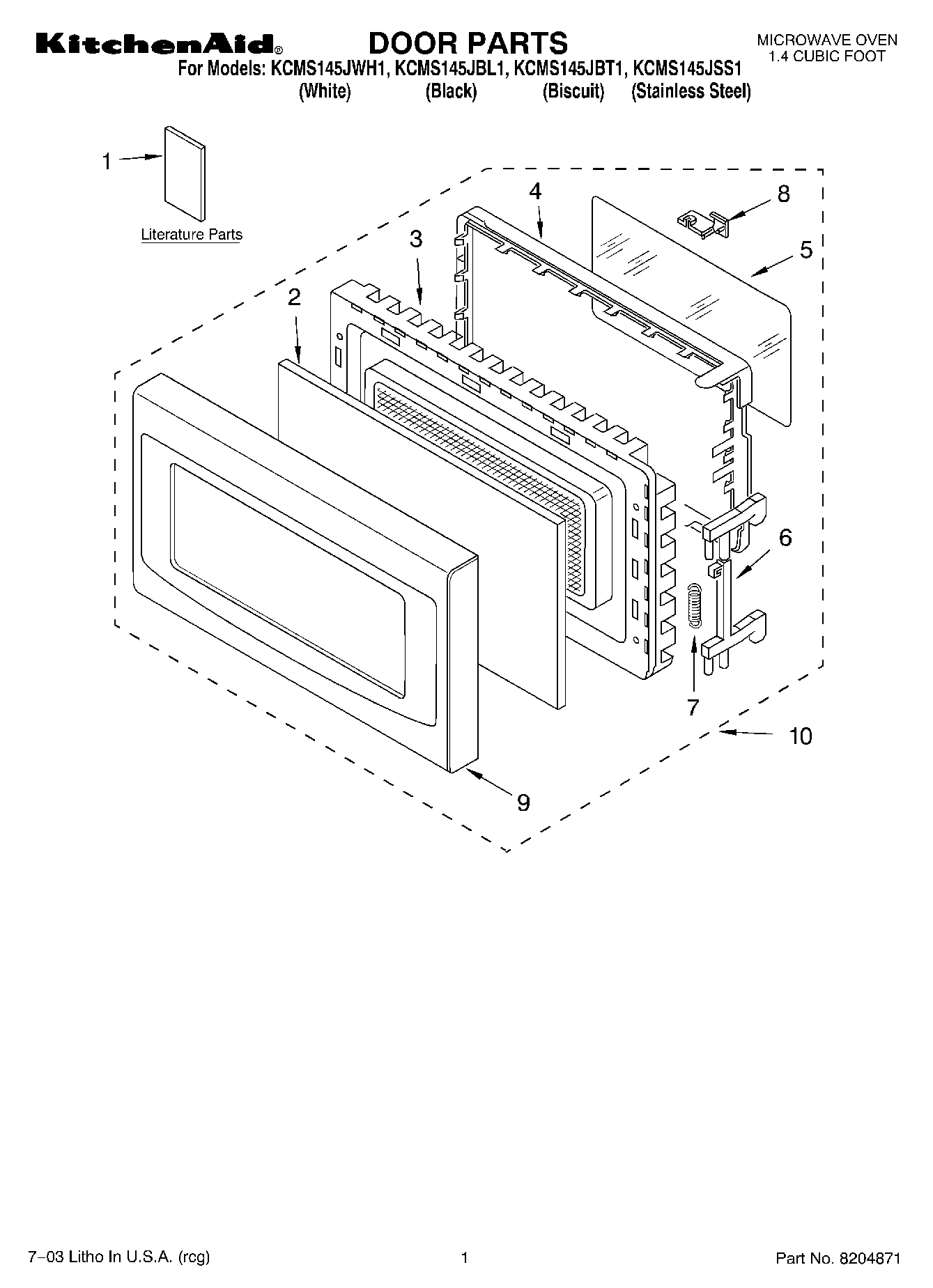 01 - DOOR PARTS