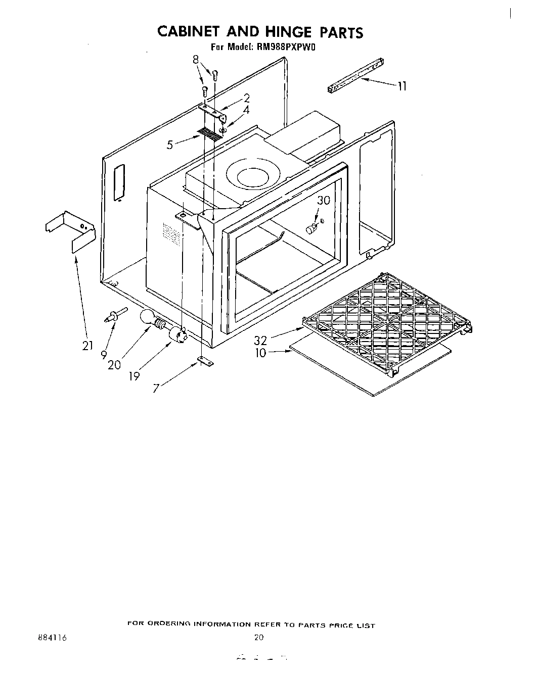 11 - CABINET AND HINGE , LITERATURE