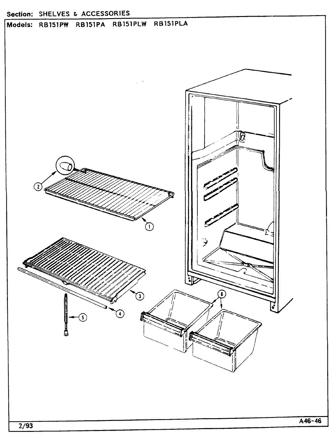 04 - SHELVES & ACCESSORIES