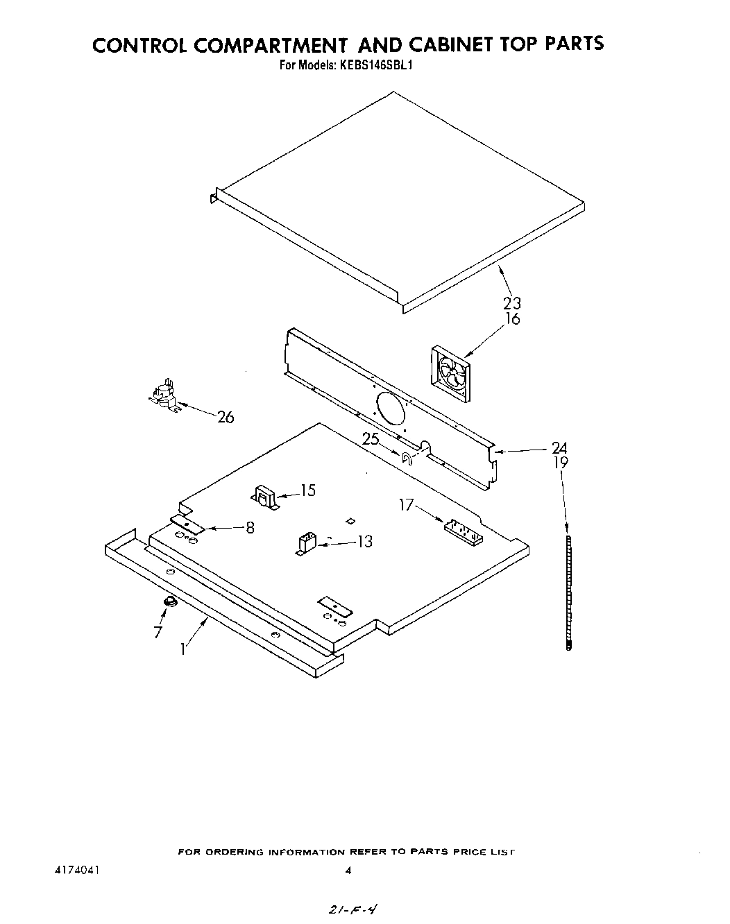 04 - CONTROL COMPARTMENT AND CABINET TOP