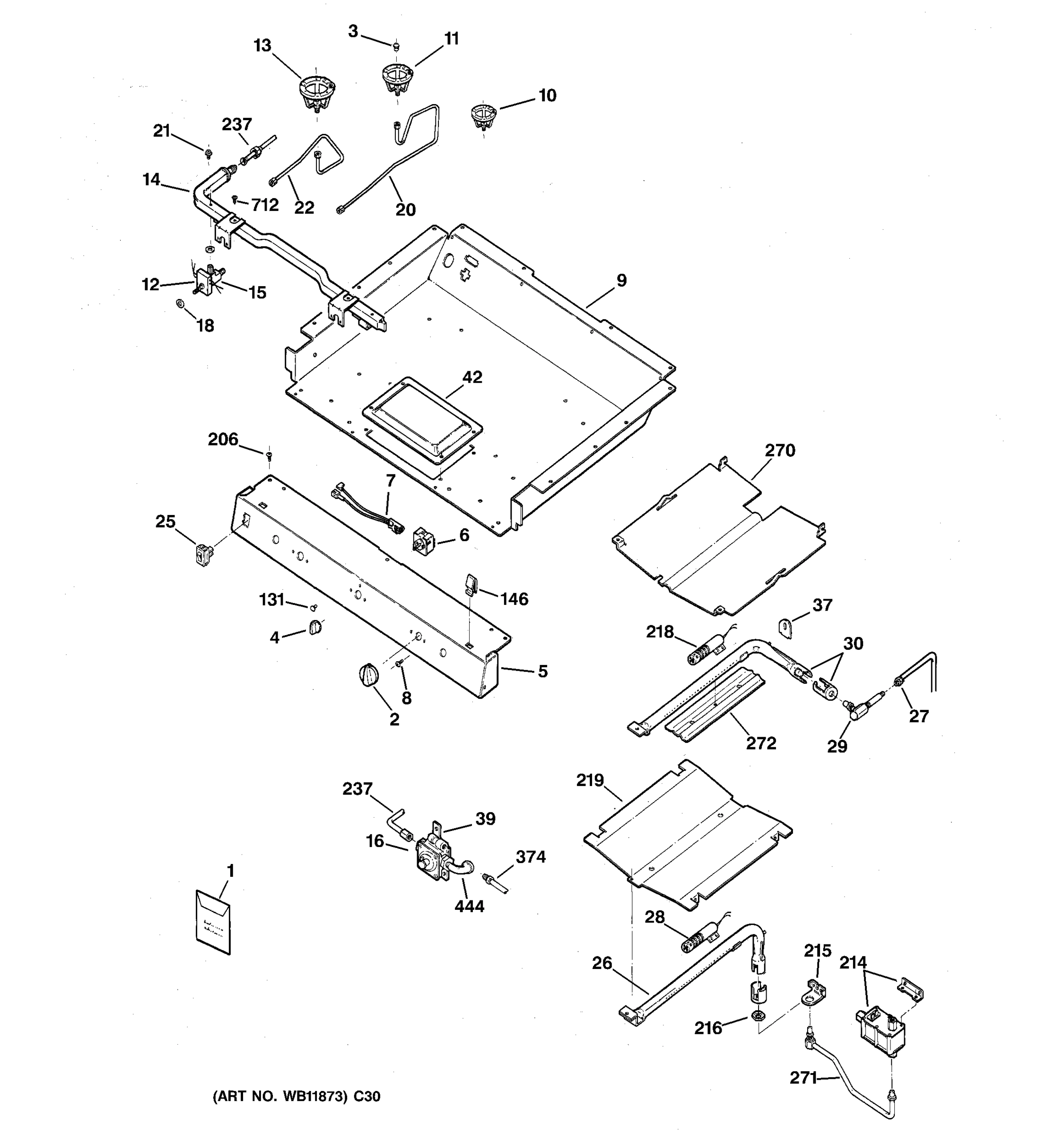 GAS & BURNER PARTS