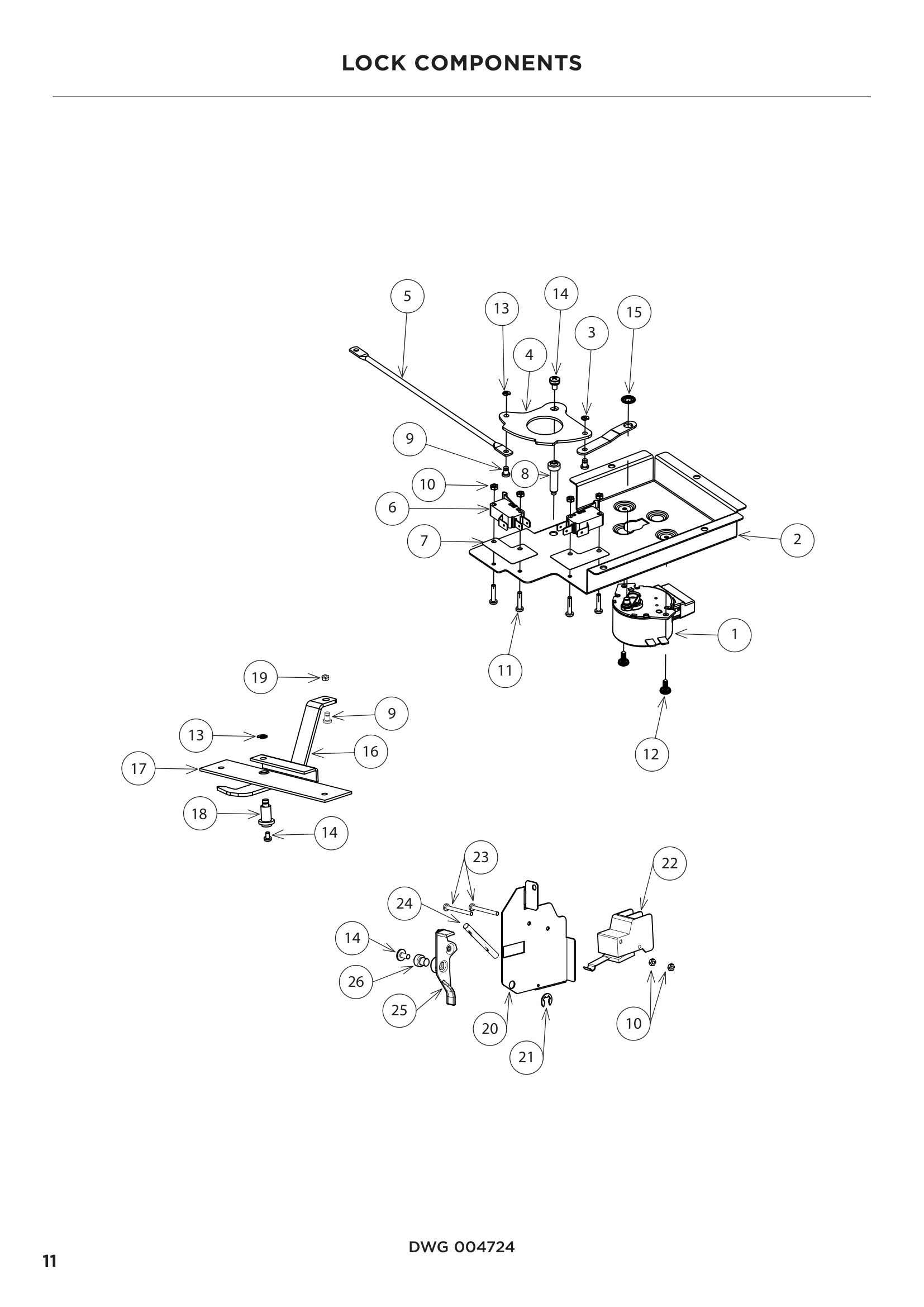 LOCK COMPONENTS