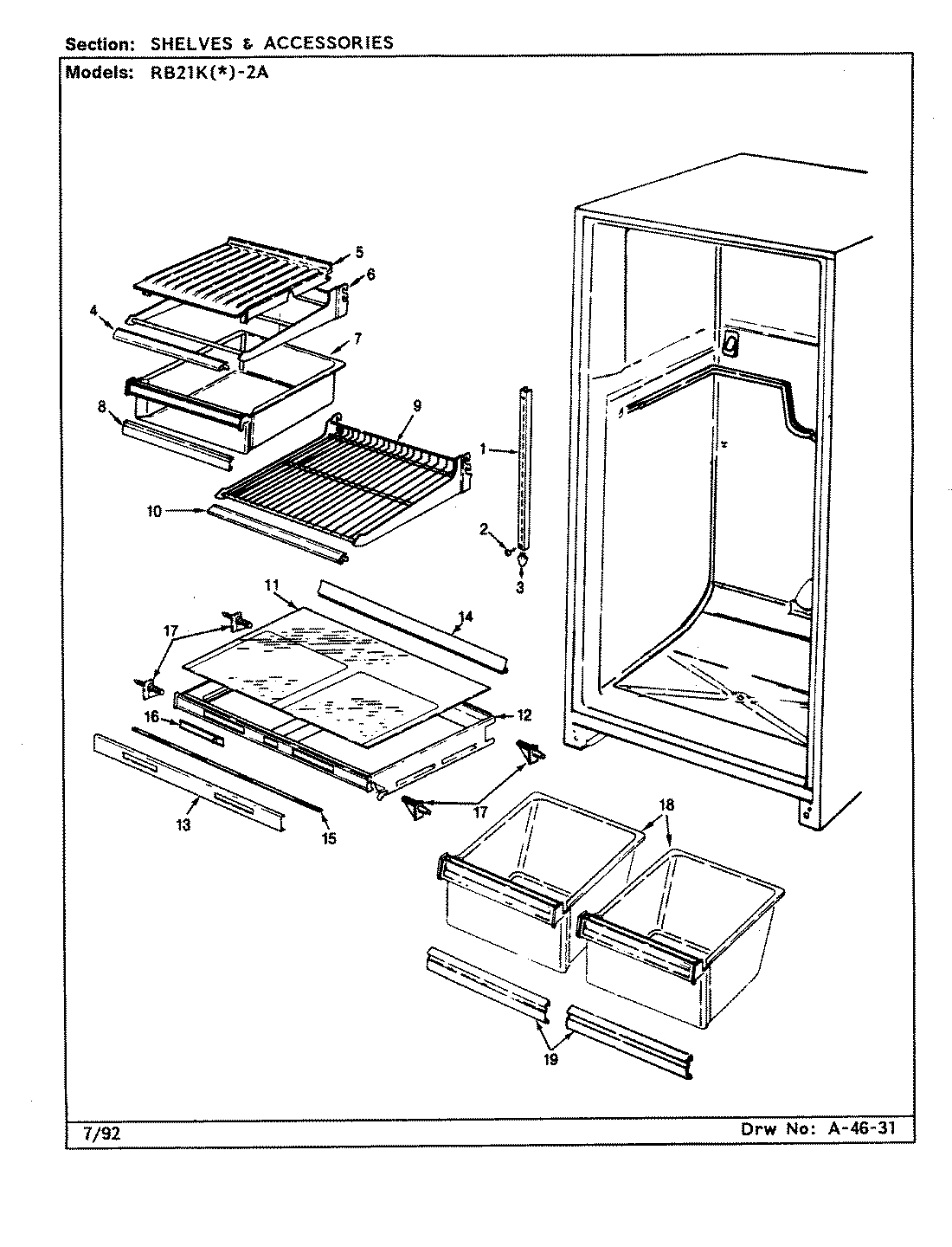 05 - SHELVES & ACCESSORIES