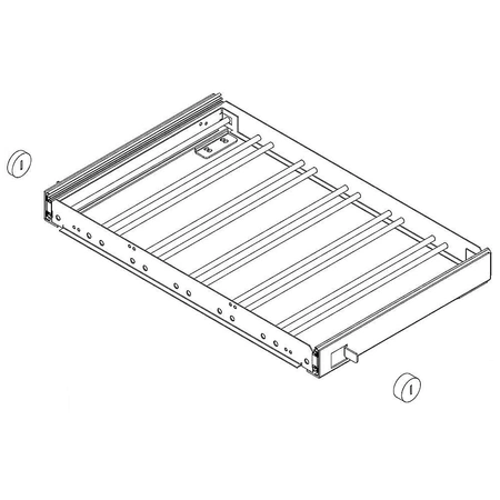 W10803971 Whirlpool Refrigerator Wine Shelf
