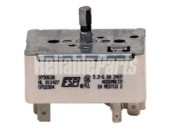 WP9750638 Whirlpool Infinite Switch
