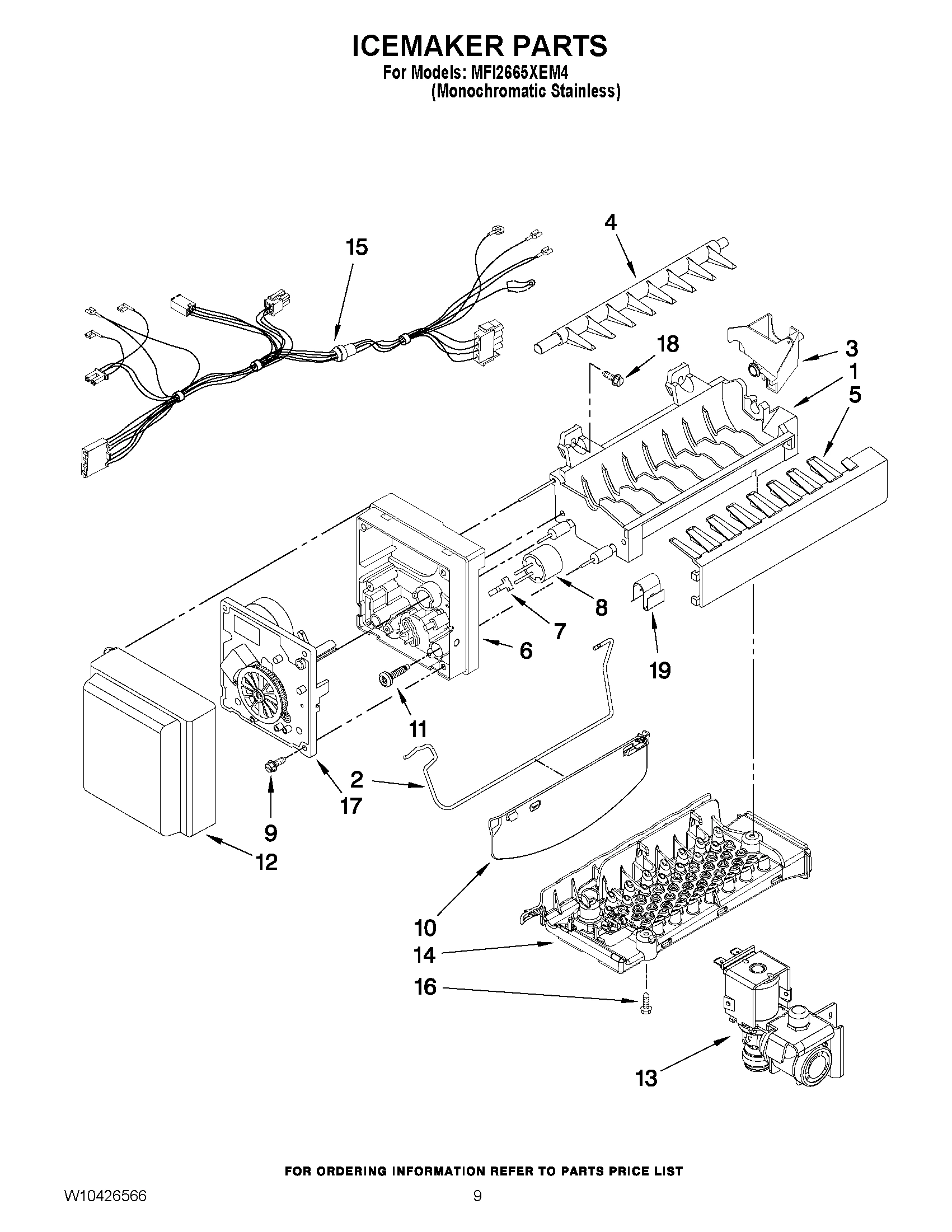 05 - ICEMAKER PARTS