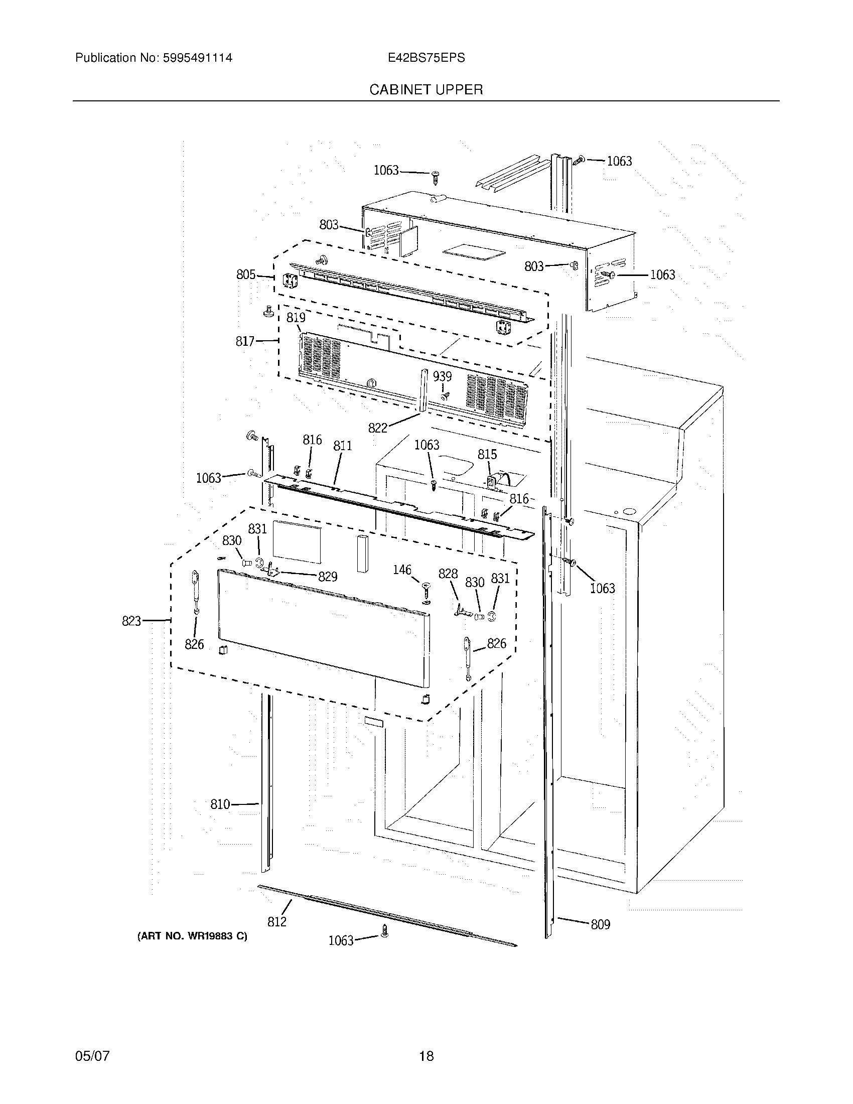19 - CABINET UPPER