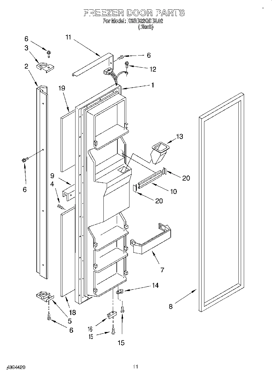 07 - FREEZER DOOR