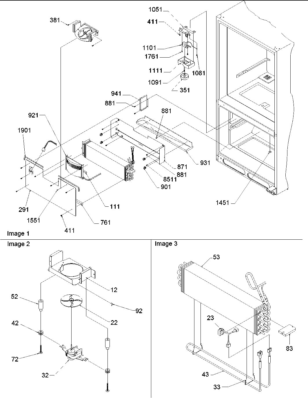 05 - Evaporator & Freezer Control Assy