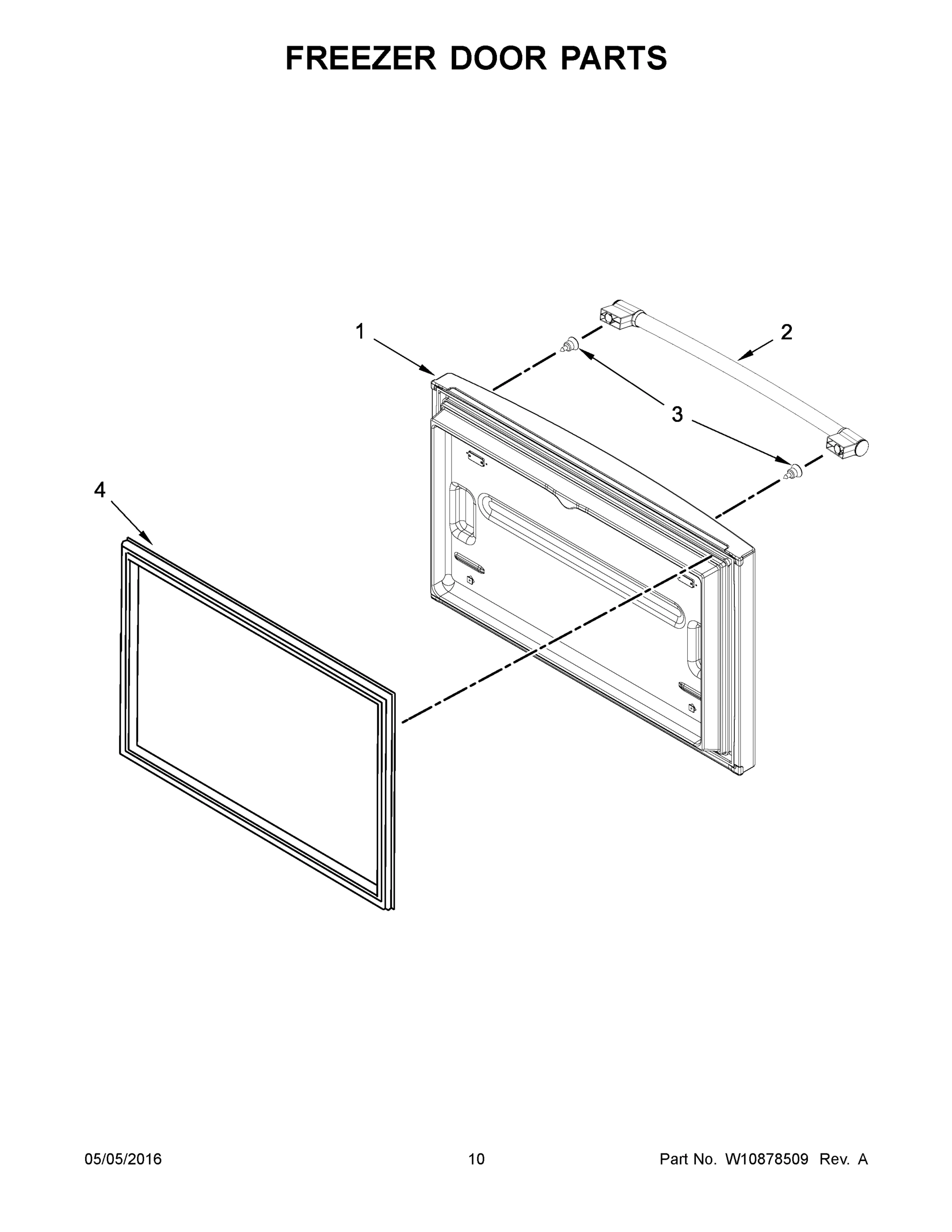 06 - FREEZER DOOR PARTS