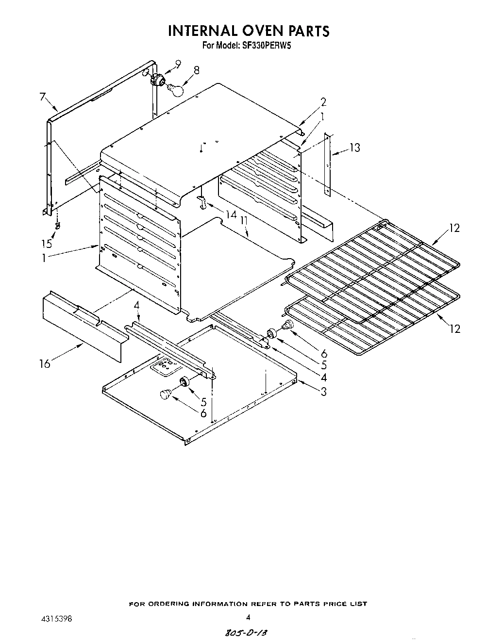 03 - INTERNAL OVEN