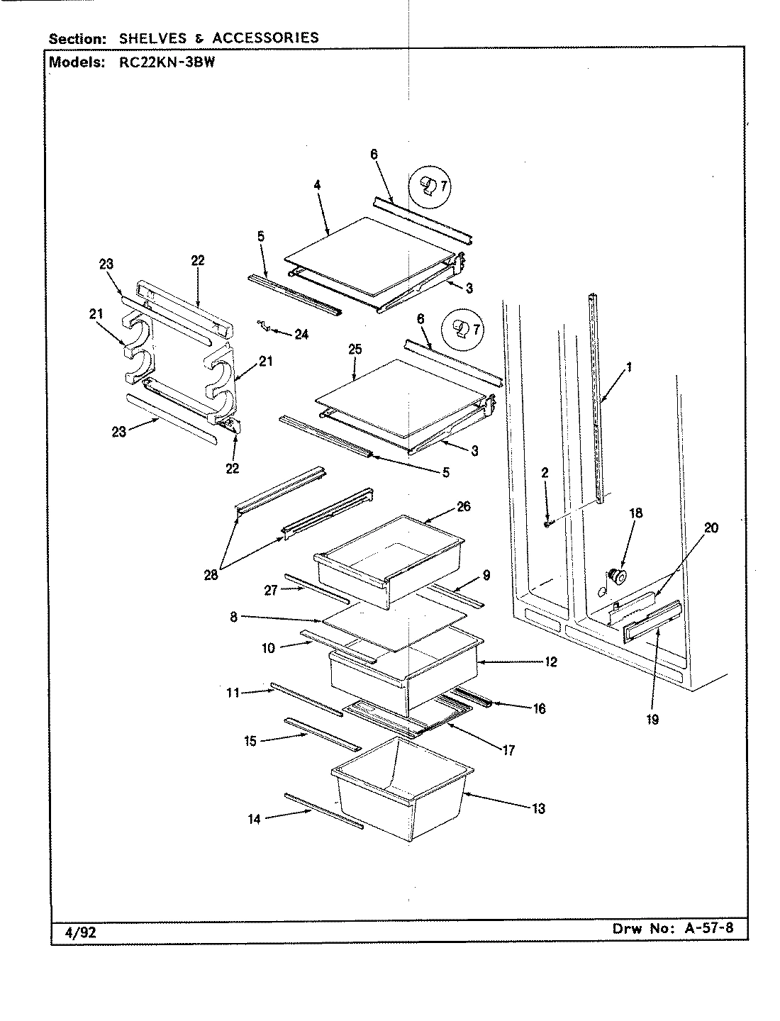 07 - SHELVES & ACCESSORIES