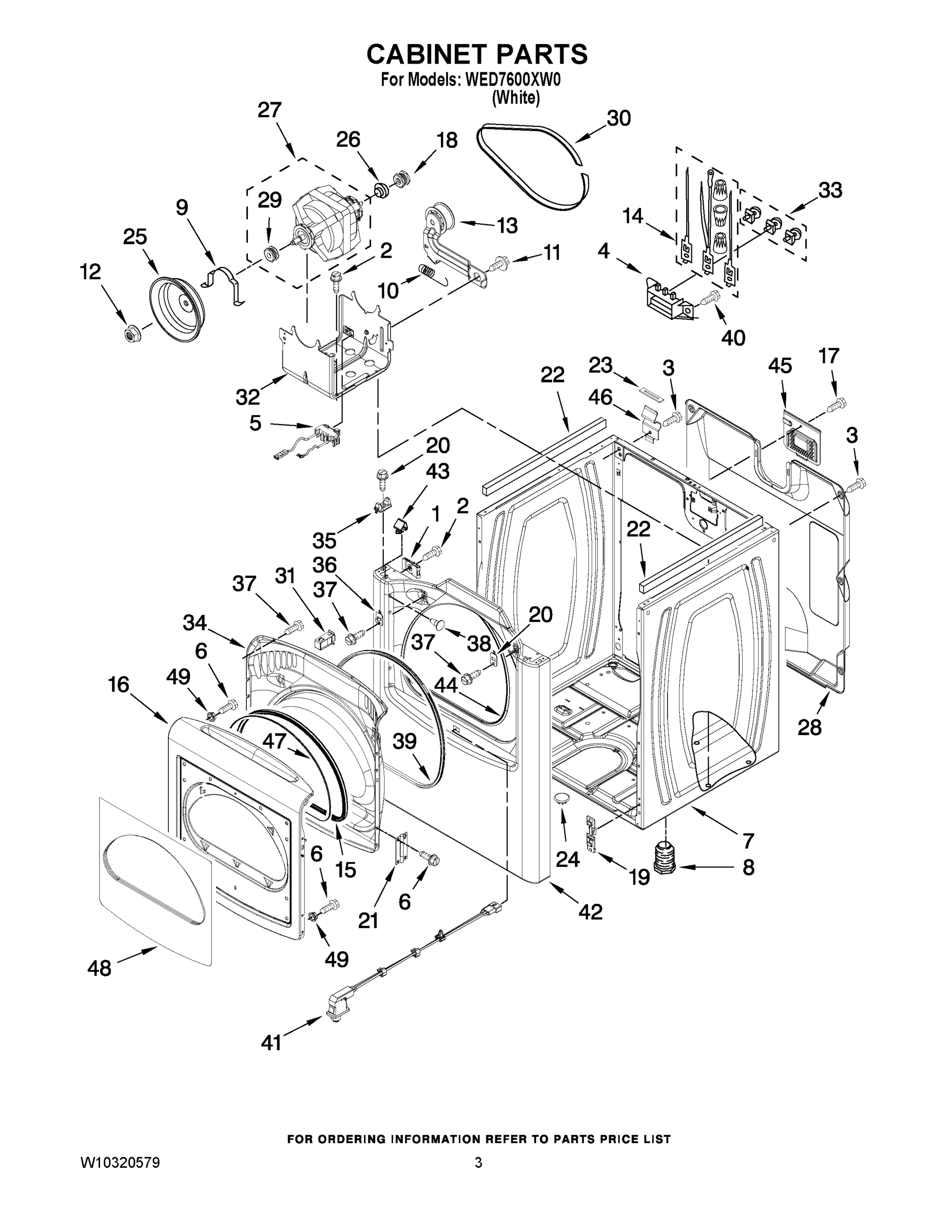 02 - CABINET PARTS