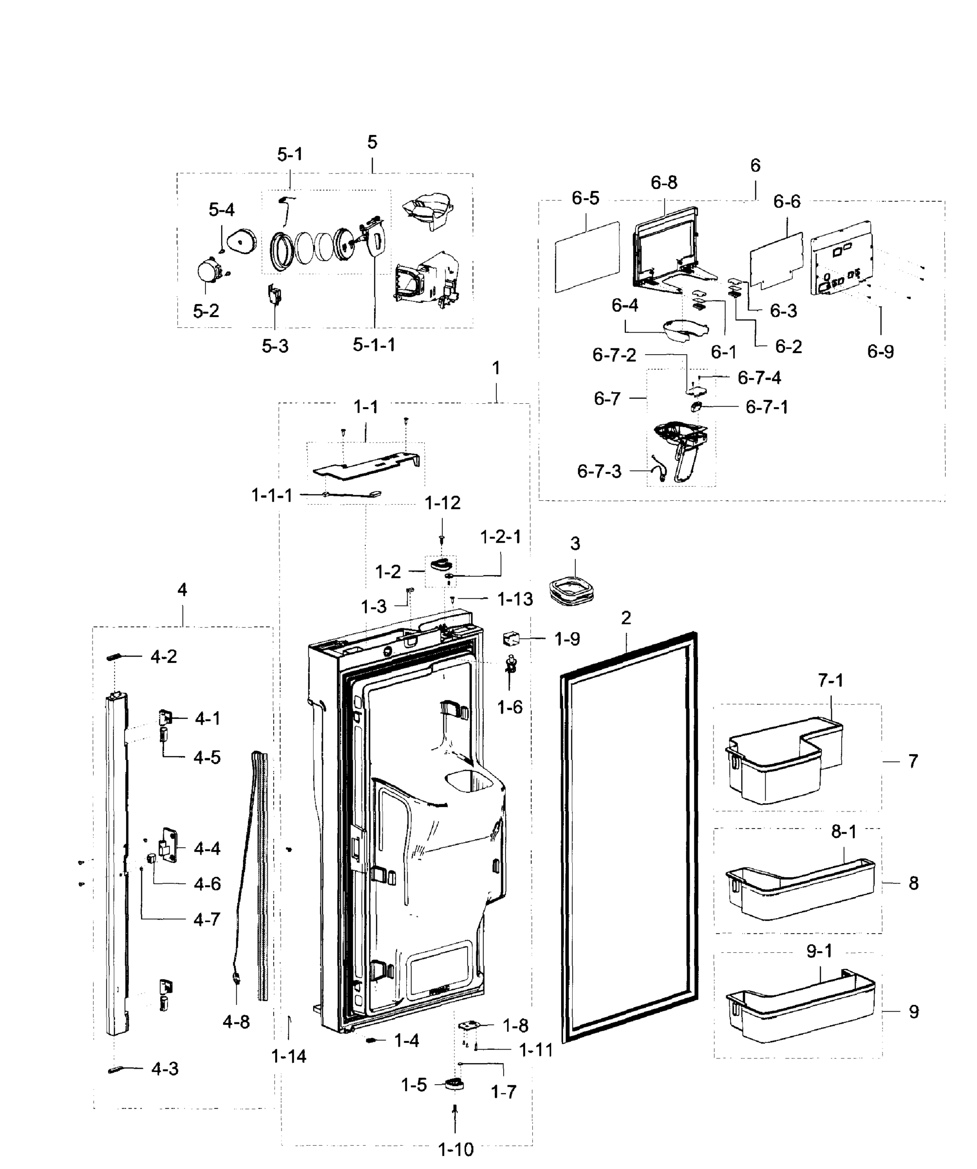FRIDGE DOOR L