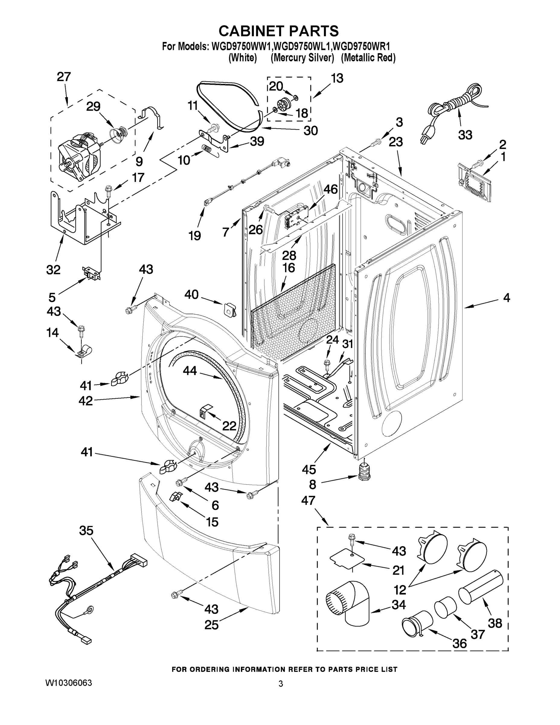 02 - CABINET PARTS