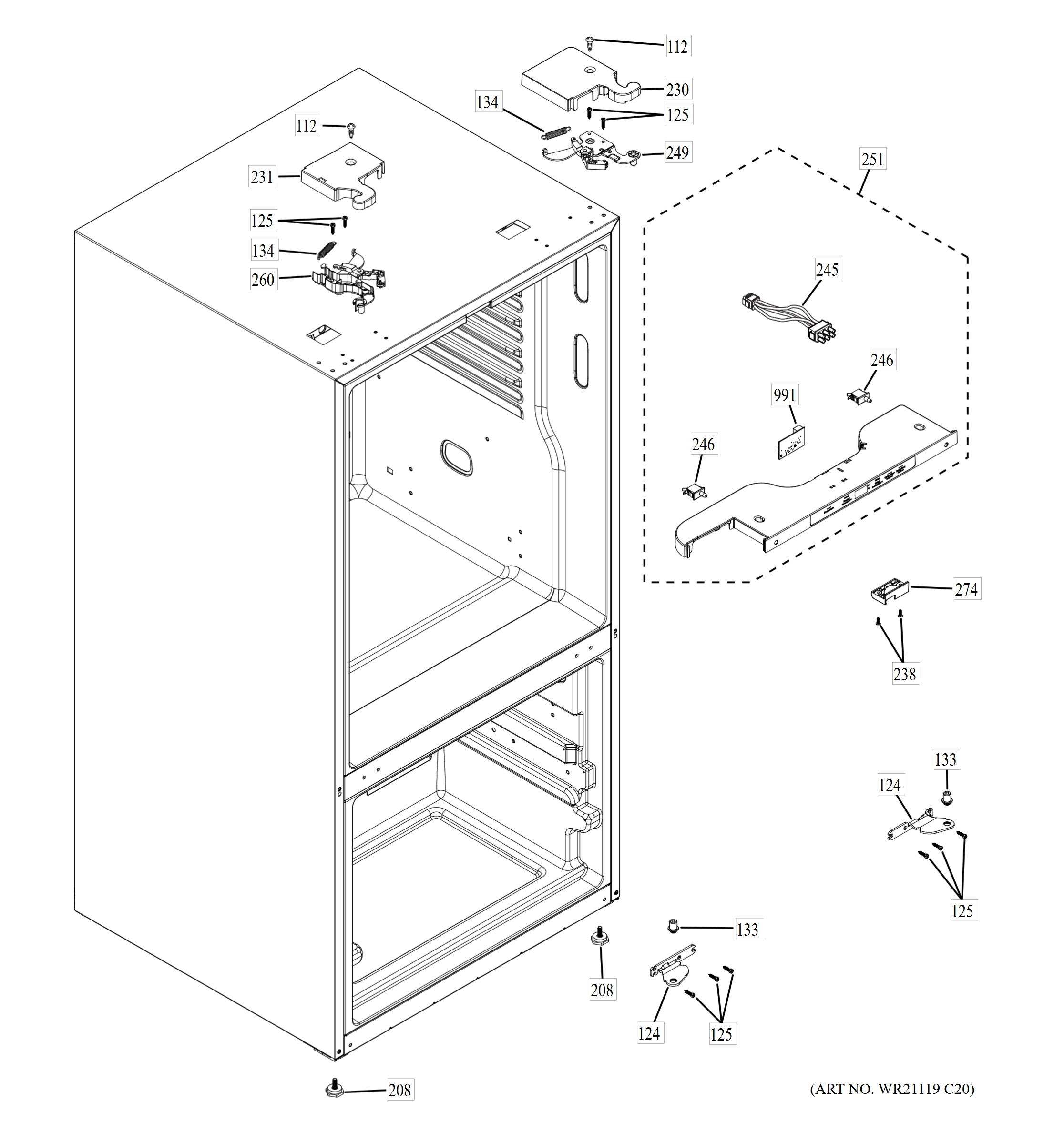 CASE PARTS