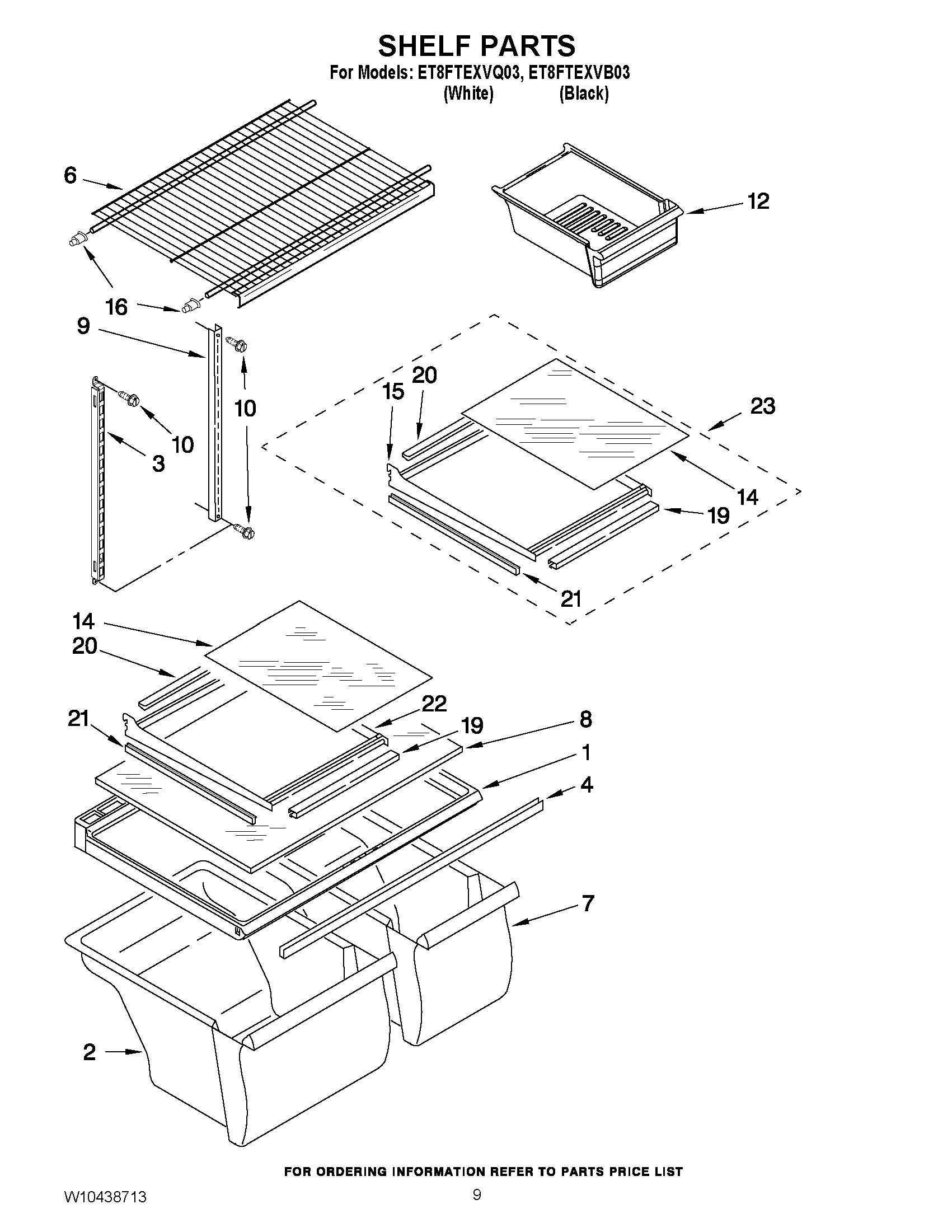 05 - SHELF PARTS
