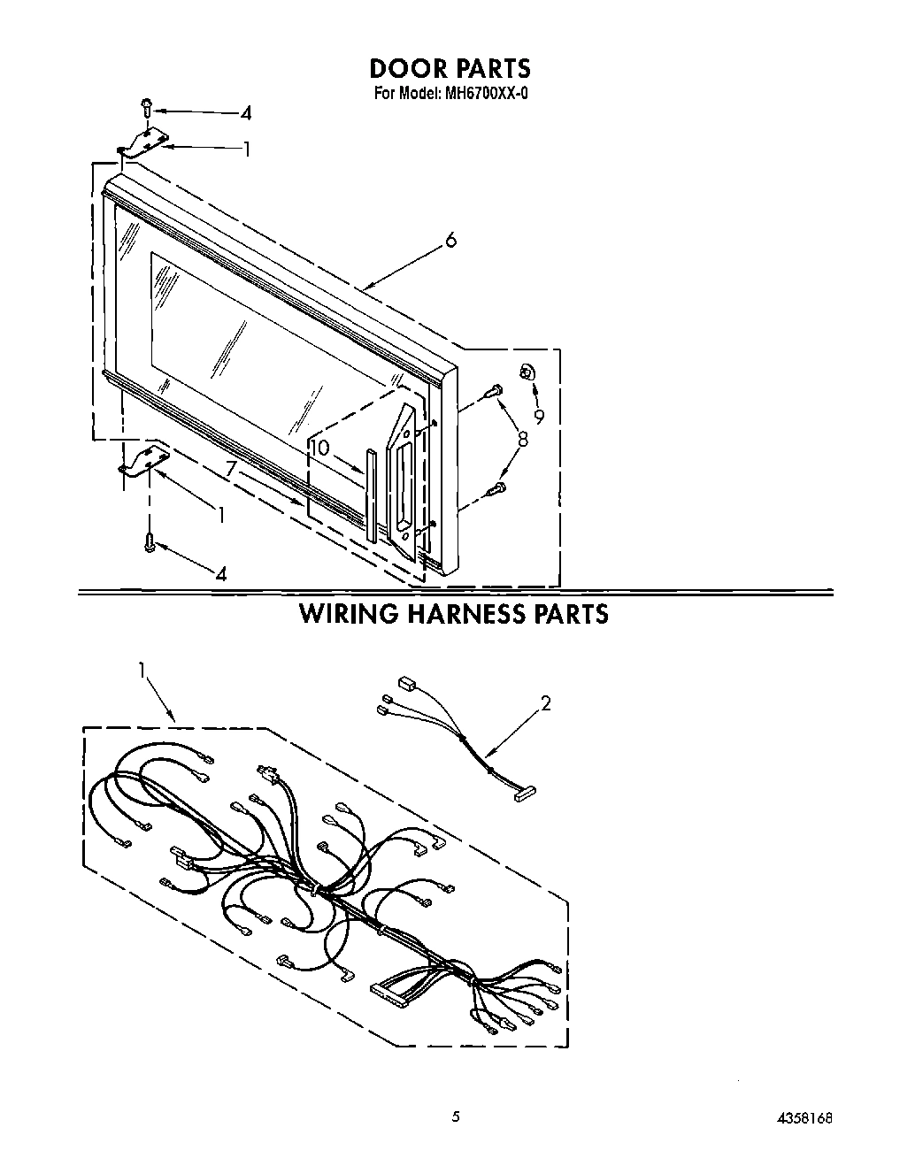 05 - DOOR, WIRING HARNESS, LIT/OPTIONAL
