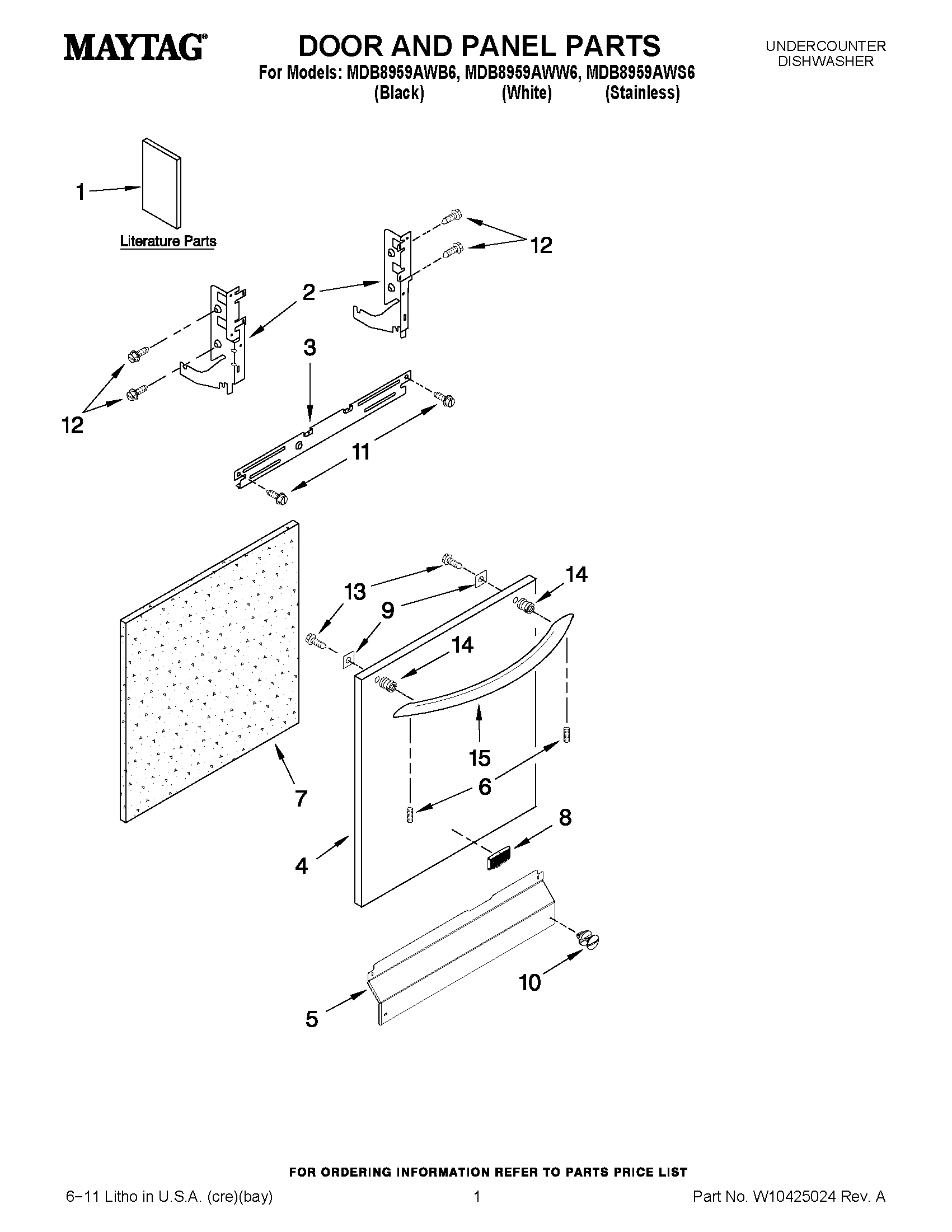 01 - DOOR AND PANEL PARTS