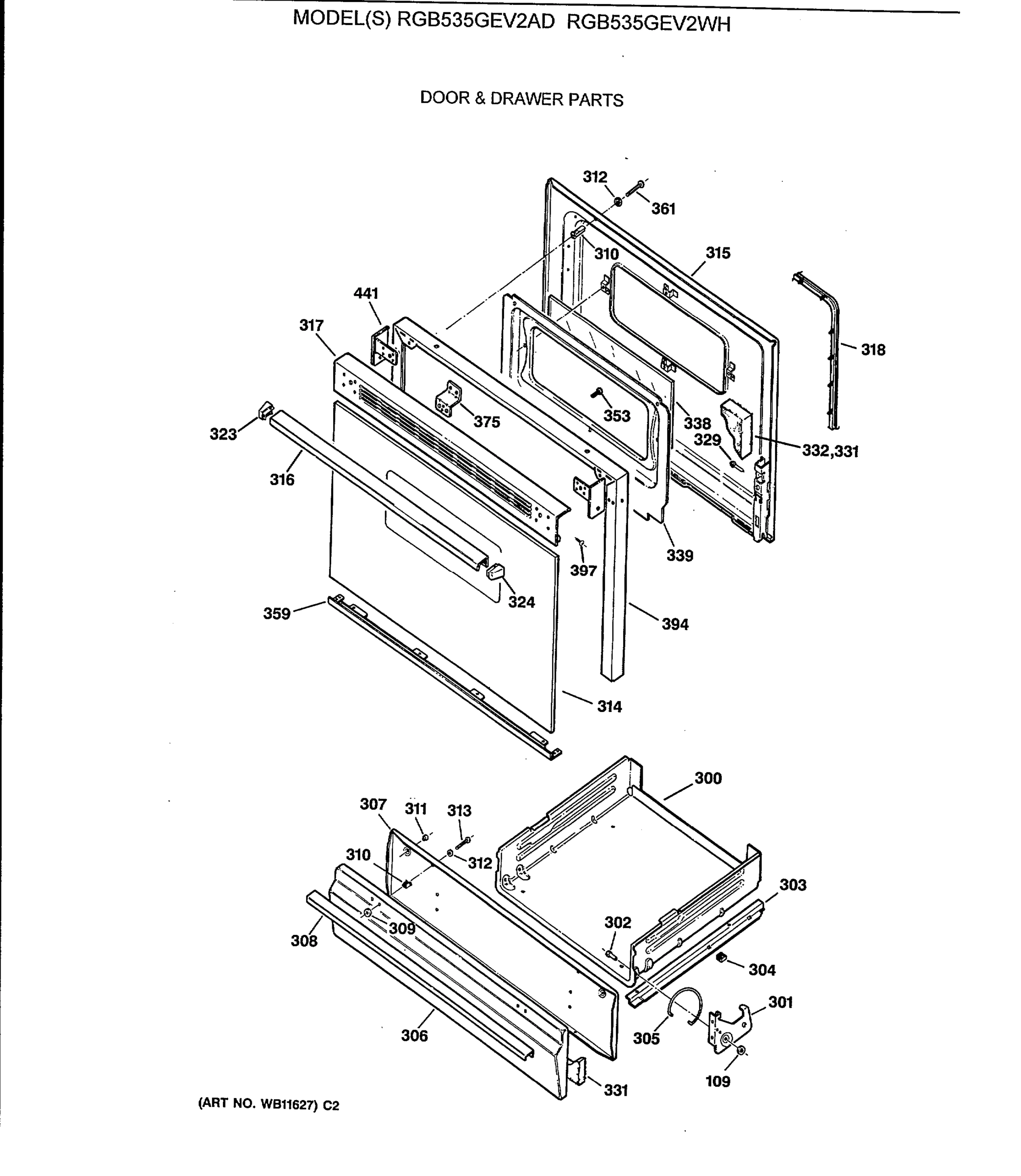 DOOR & DRAWER PARTS