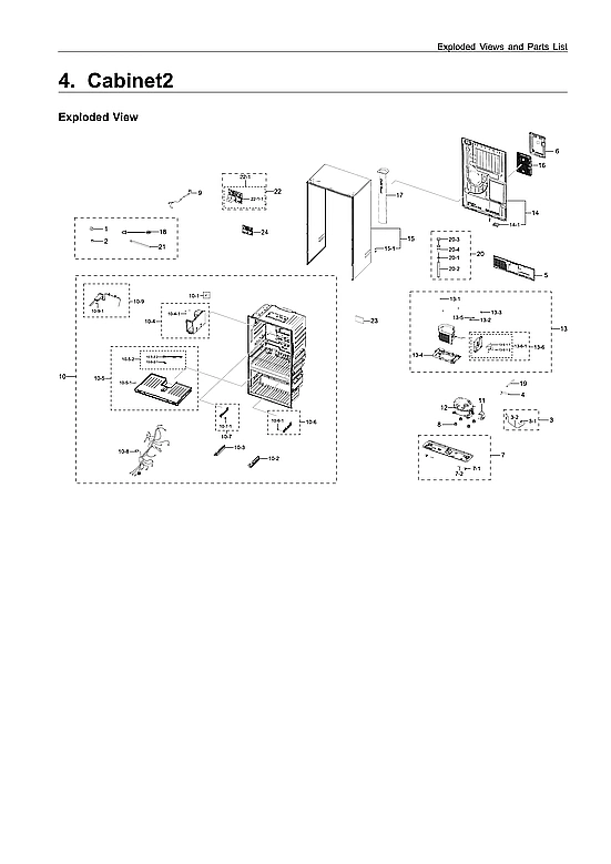CABINET 2 PARTS