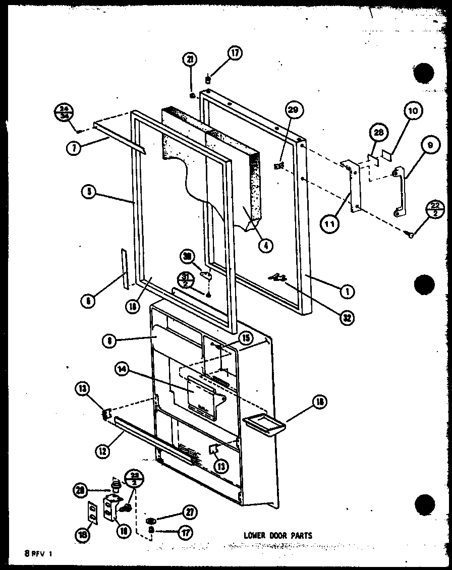 05 - LOWER DOOR PARTS