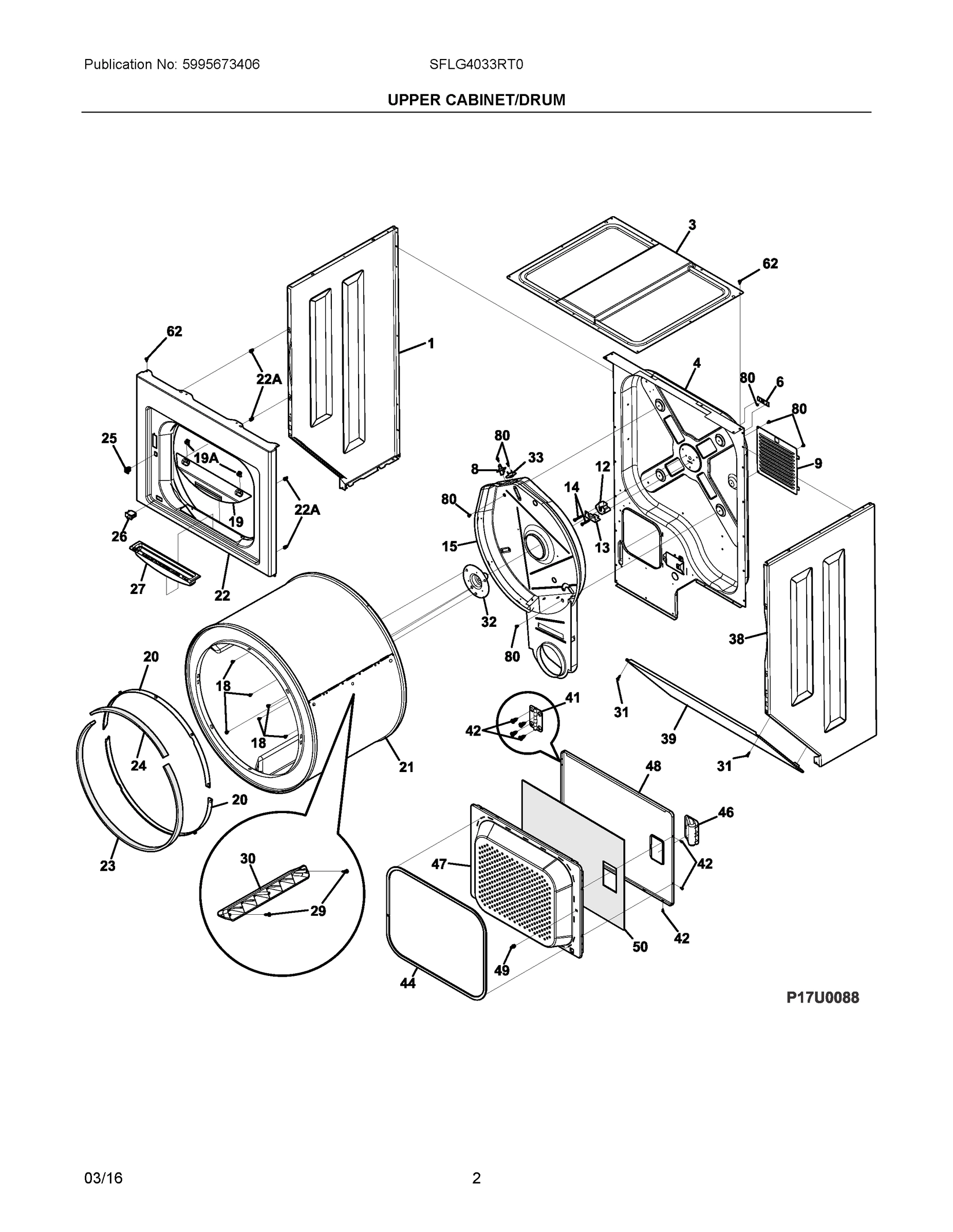 02 - UPPER CABINET/DRUM
