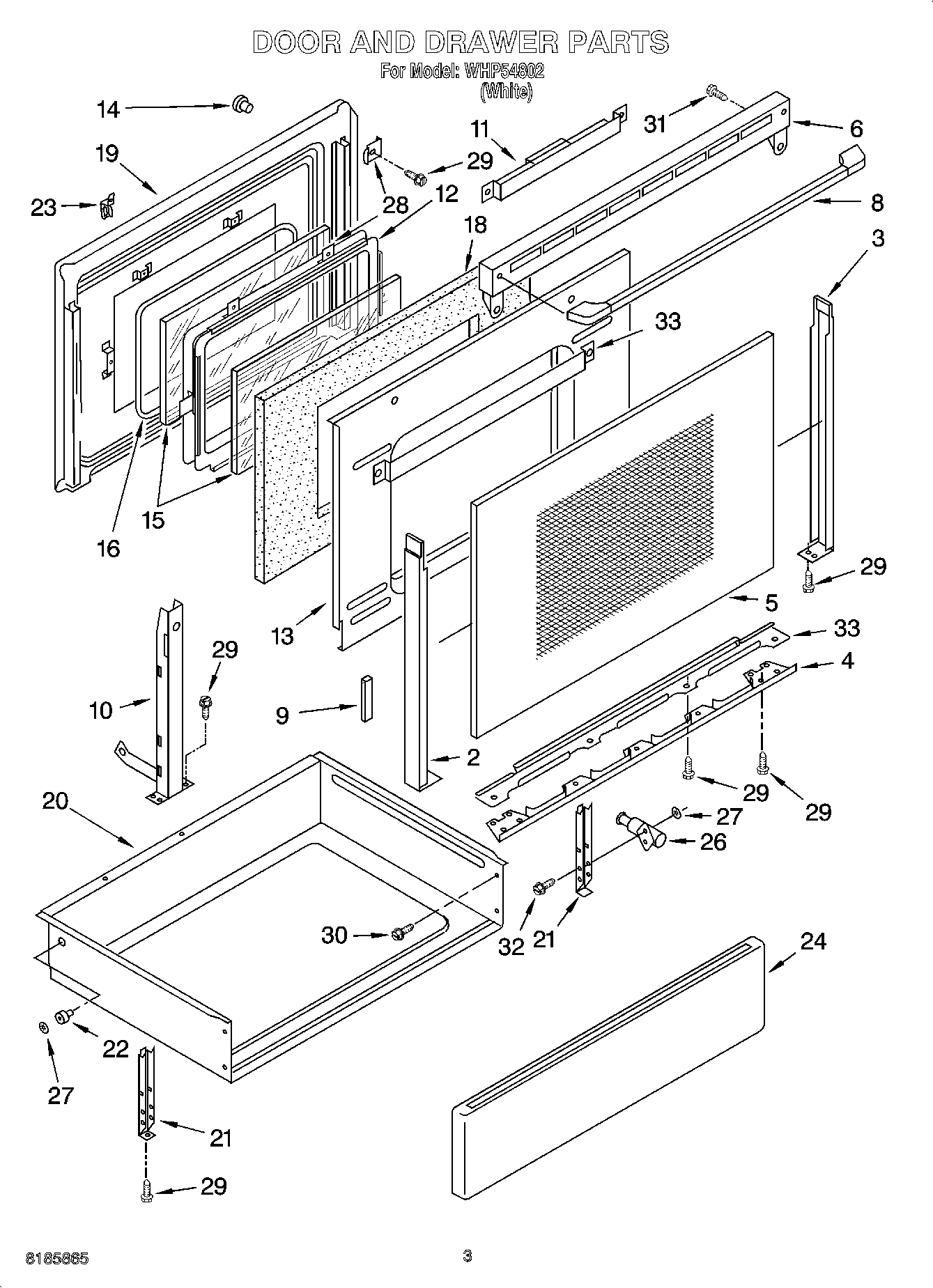 03 - DOOR AND DRAWER PARTS