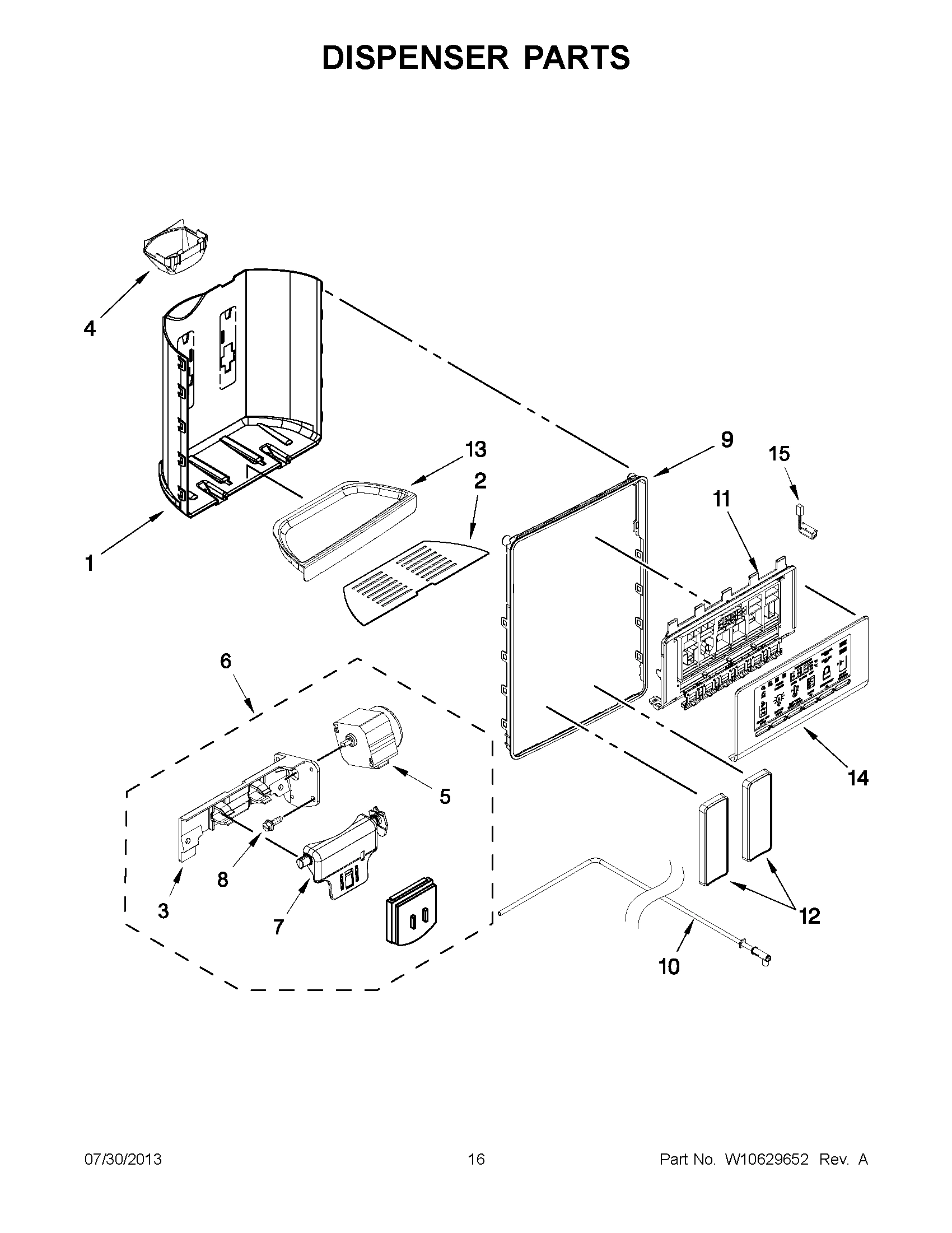08 - DISPENSER PARTS