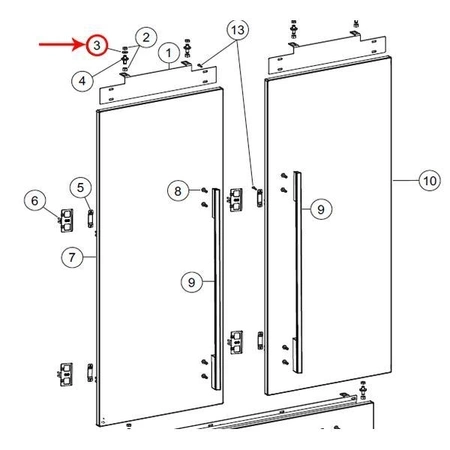 842456P Fisher & Paykel Refrigerator Washer M
