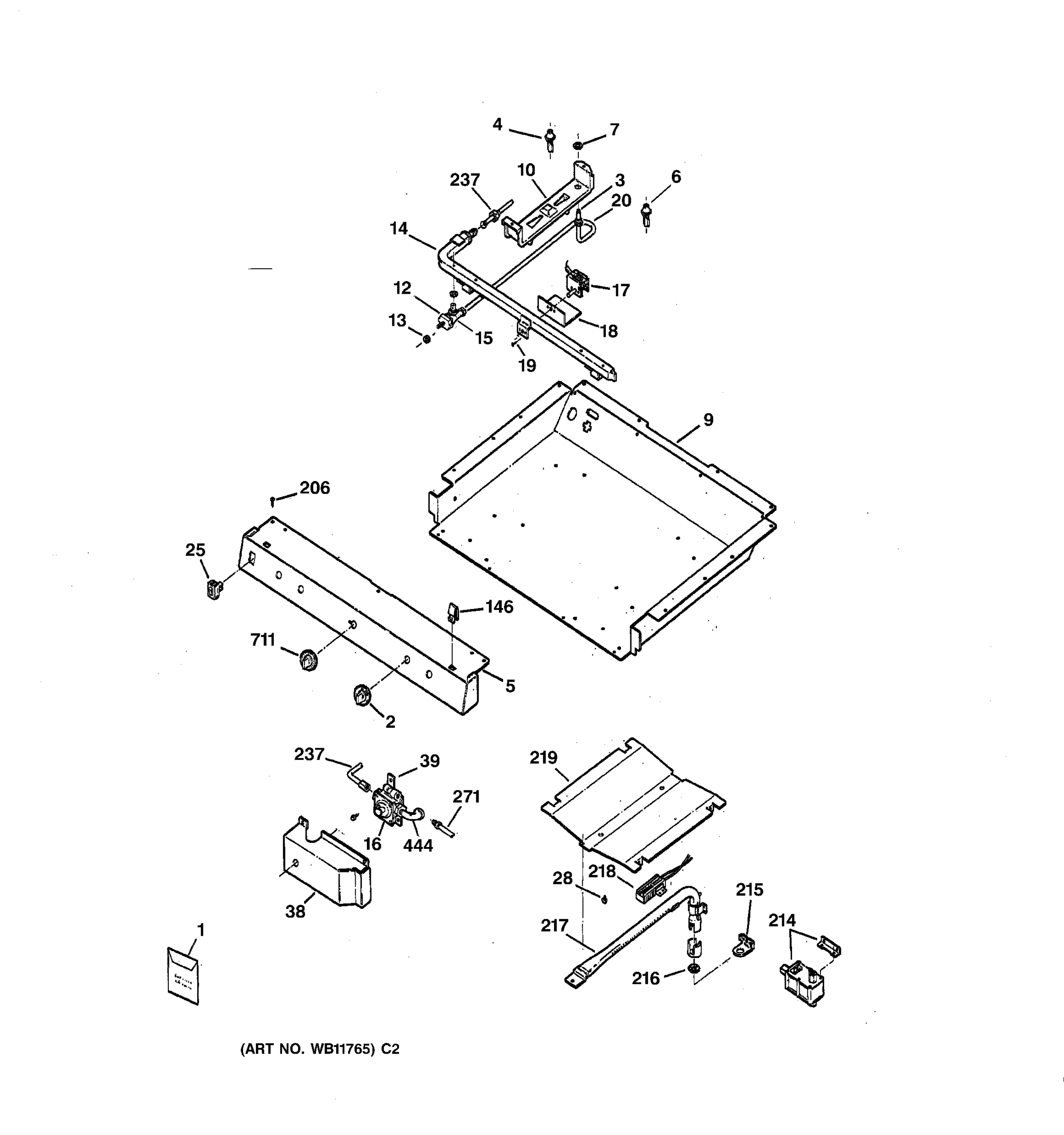 GAS & BURNER PARTS