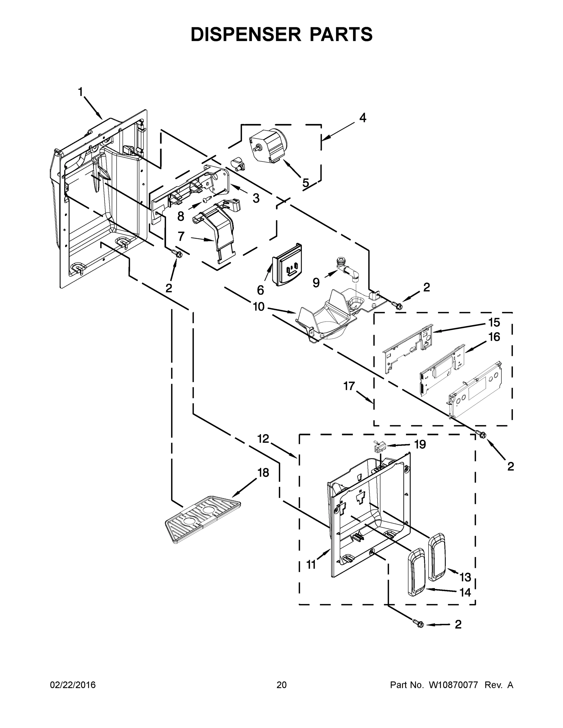 11 - DISPENSER PARTS