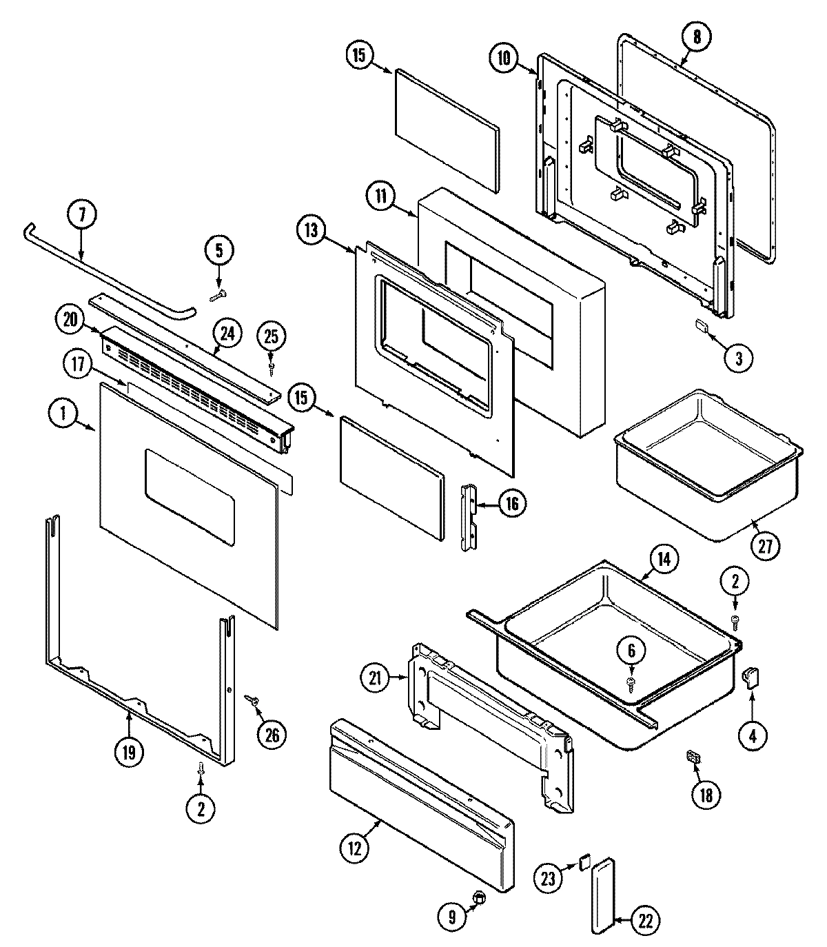 02 - DOOR/DRAWER (CHE9800BCM)