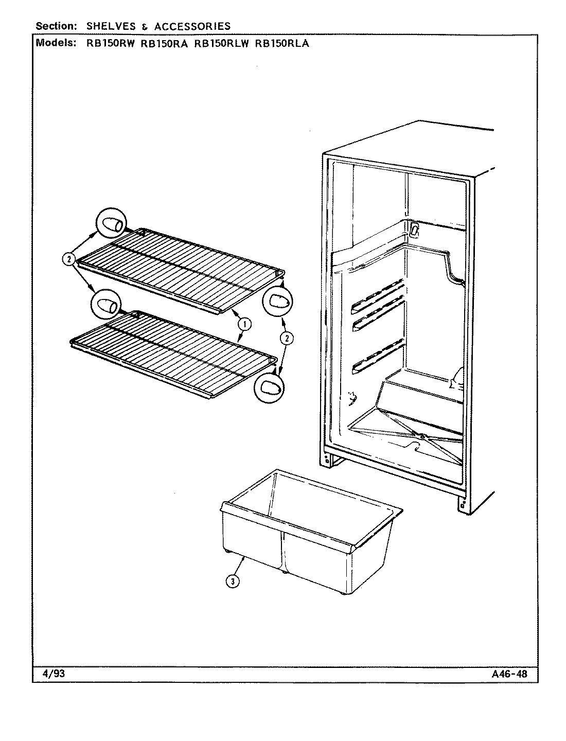 02 - SHELVES & ACCESSORIES