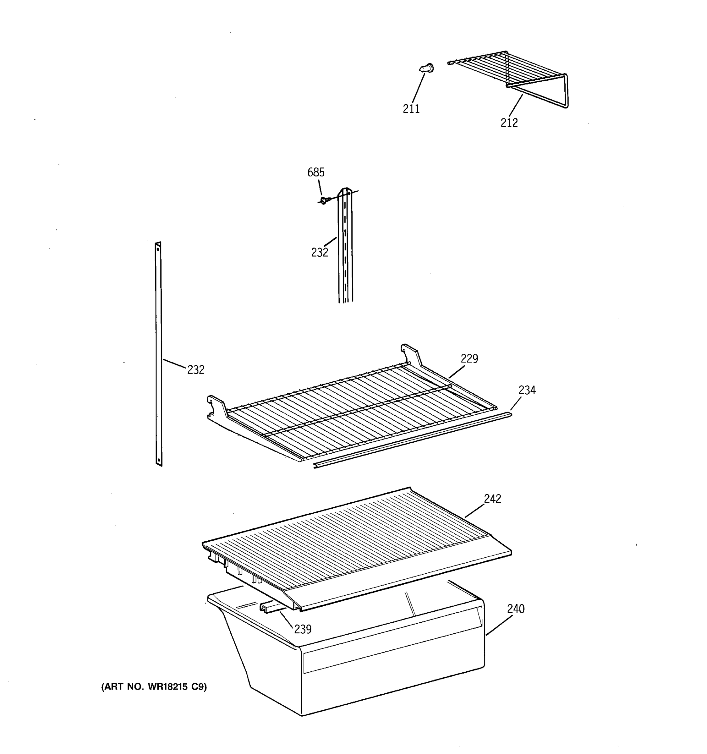 SHELF PARTS