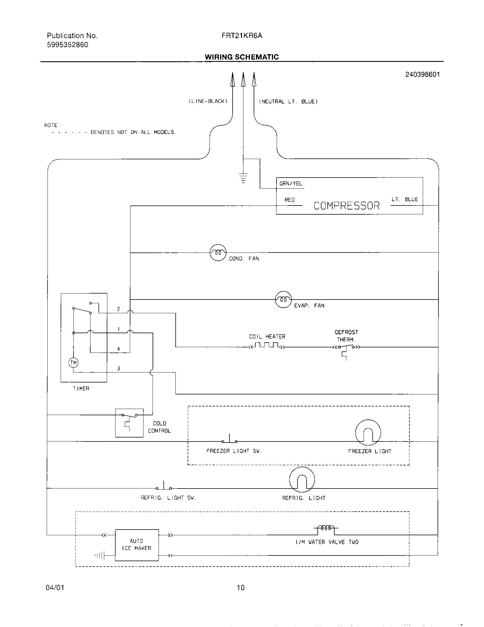 10 - WIRING SCHEMATIC